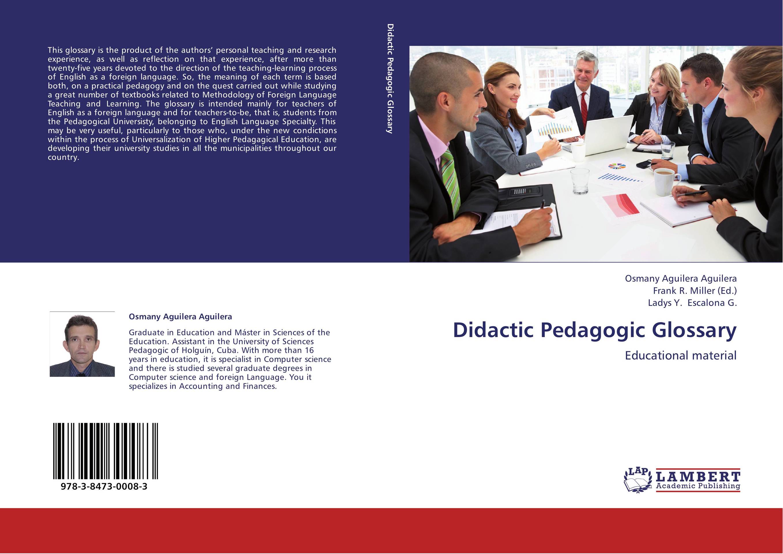 Didactic Pedagogic Glossary. Educational material.