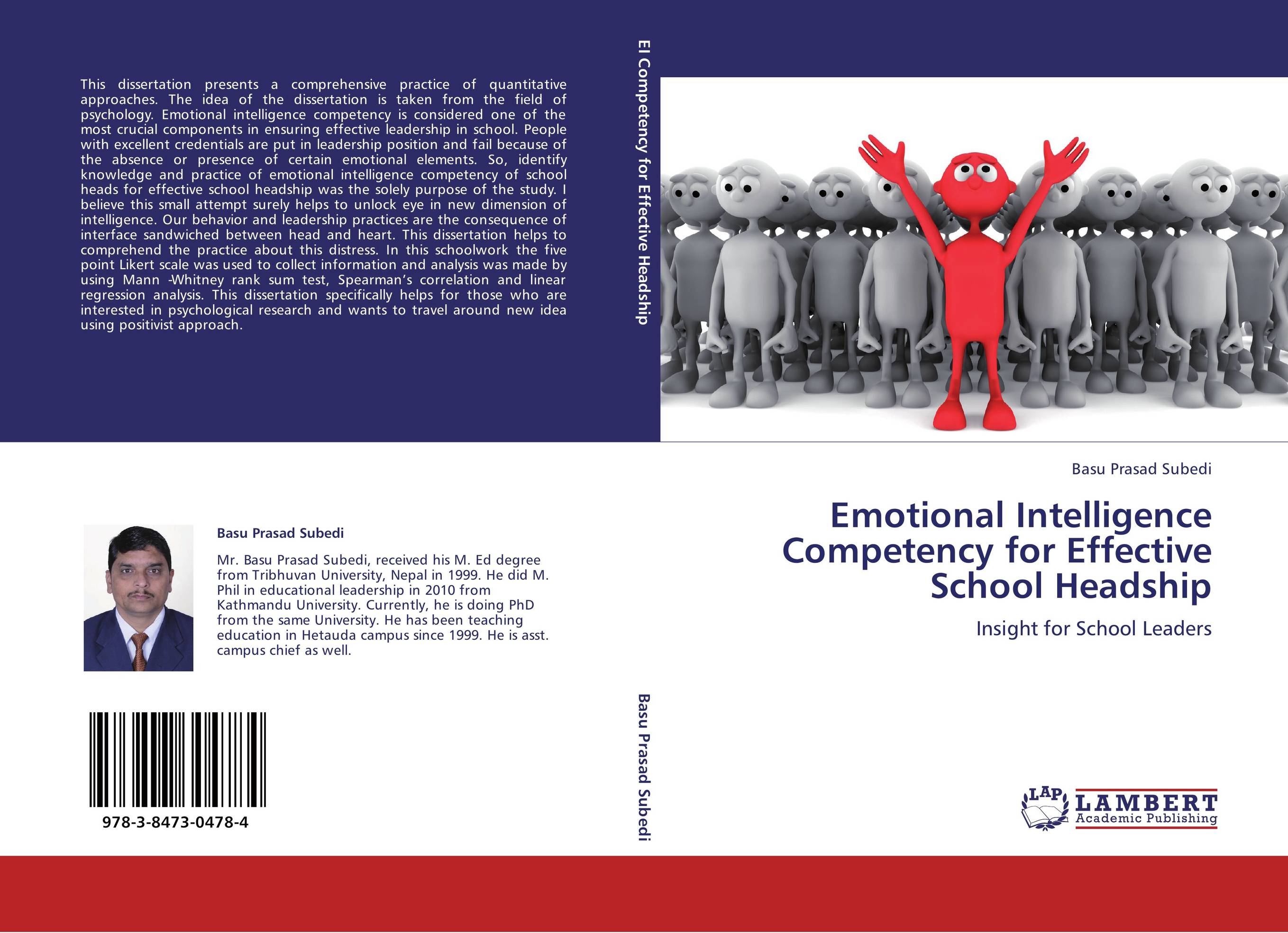 9783847304784 Emotional Intelligence Competency for Effective School Headship 9783847304784 Emotional Intelligence Competency for Effective School Headship
