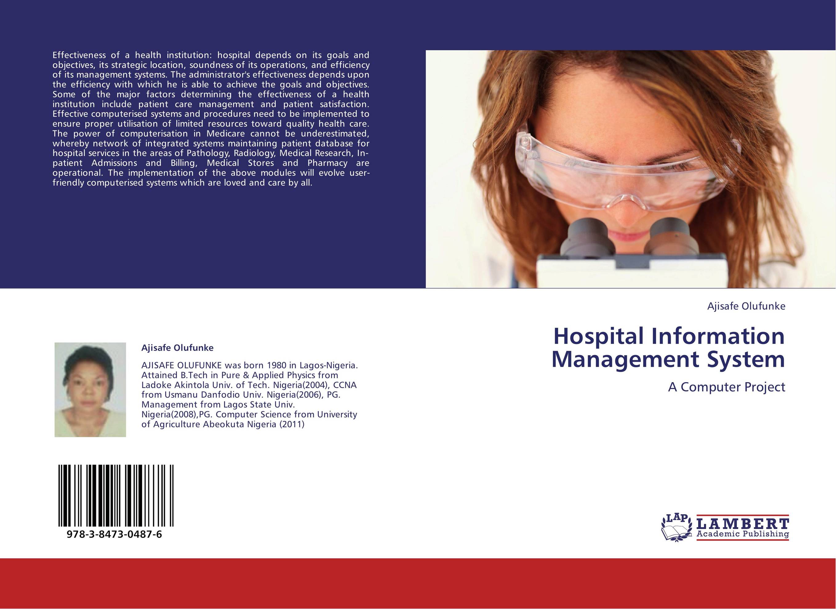 Hospital Information Management System. A Computer Project.