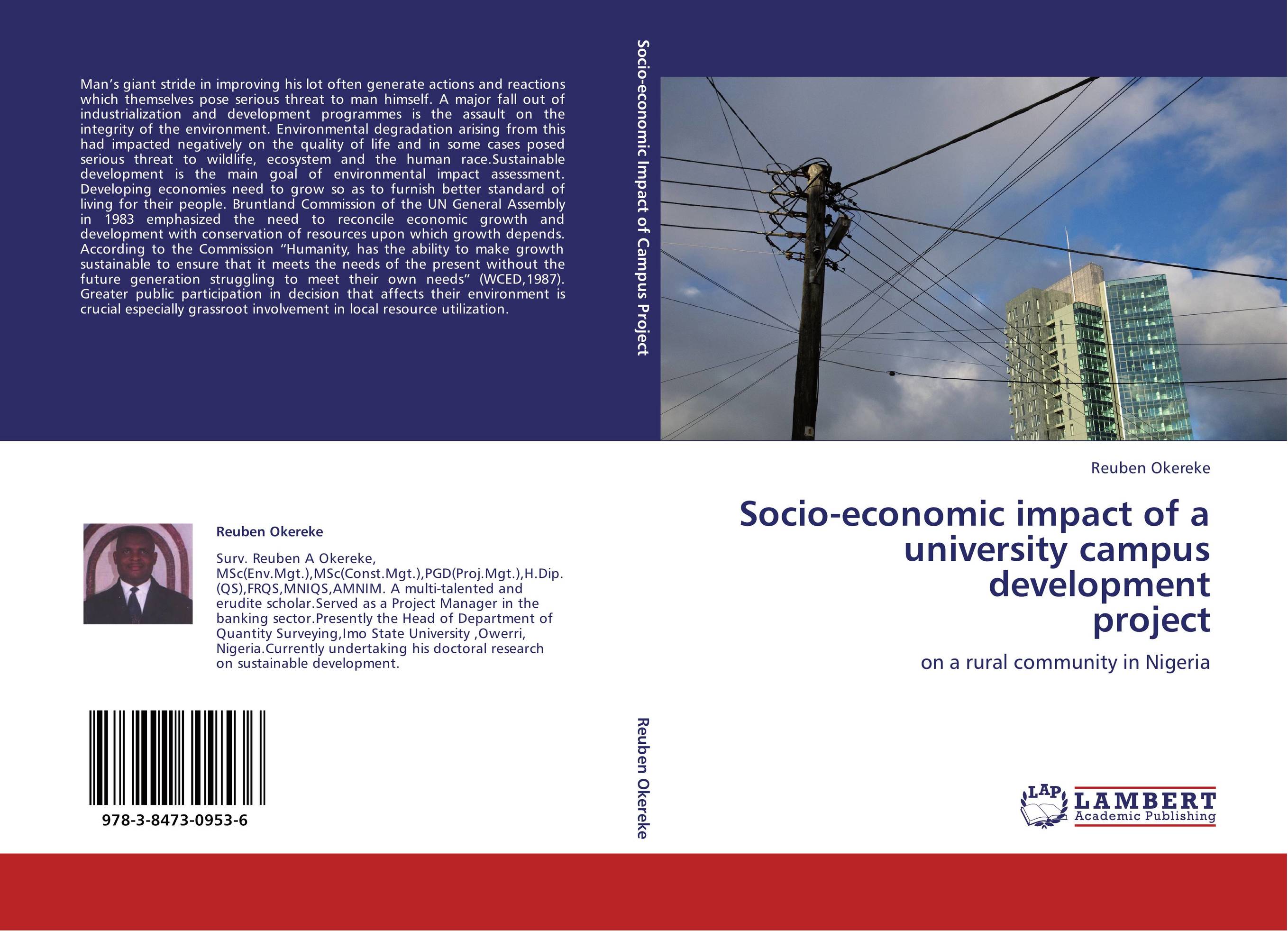 Socio-economic impact of a university campus development  project. On a rural community in Nigeria.