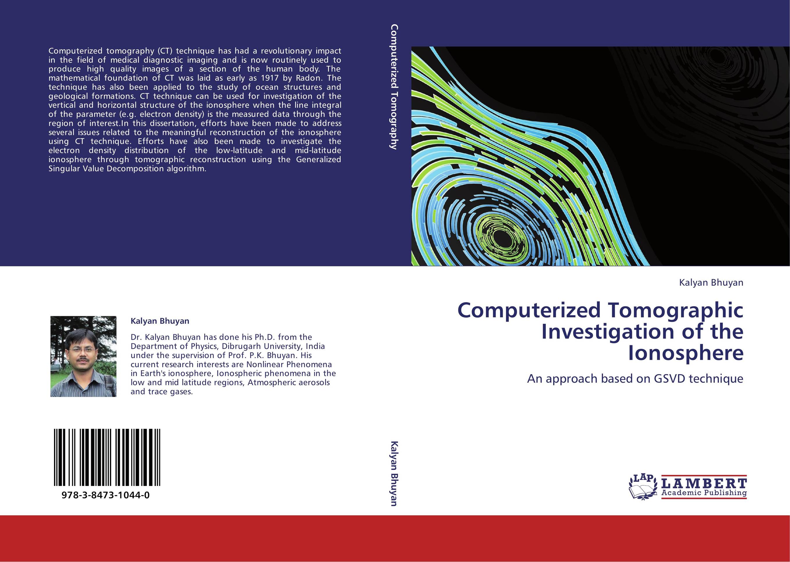 Computerized Tomographic Investigation of the Ionosphere. An approach based on GSVD technique.