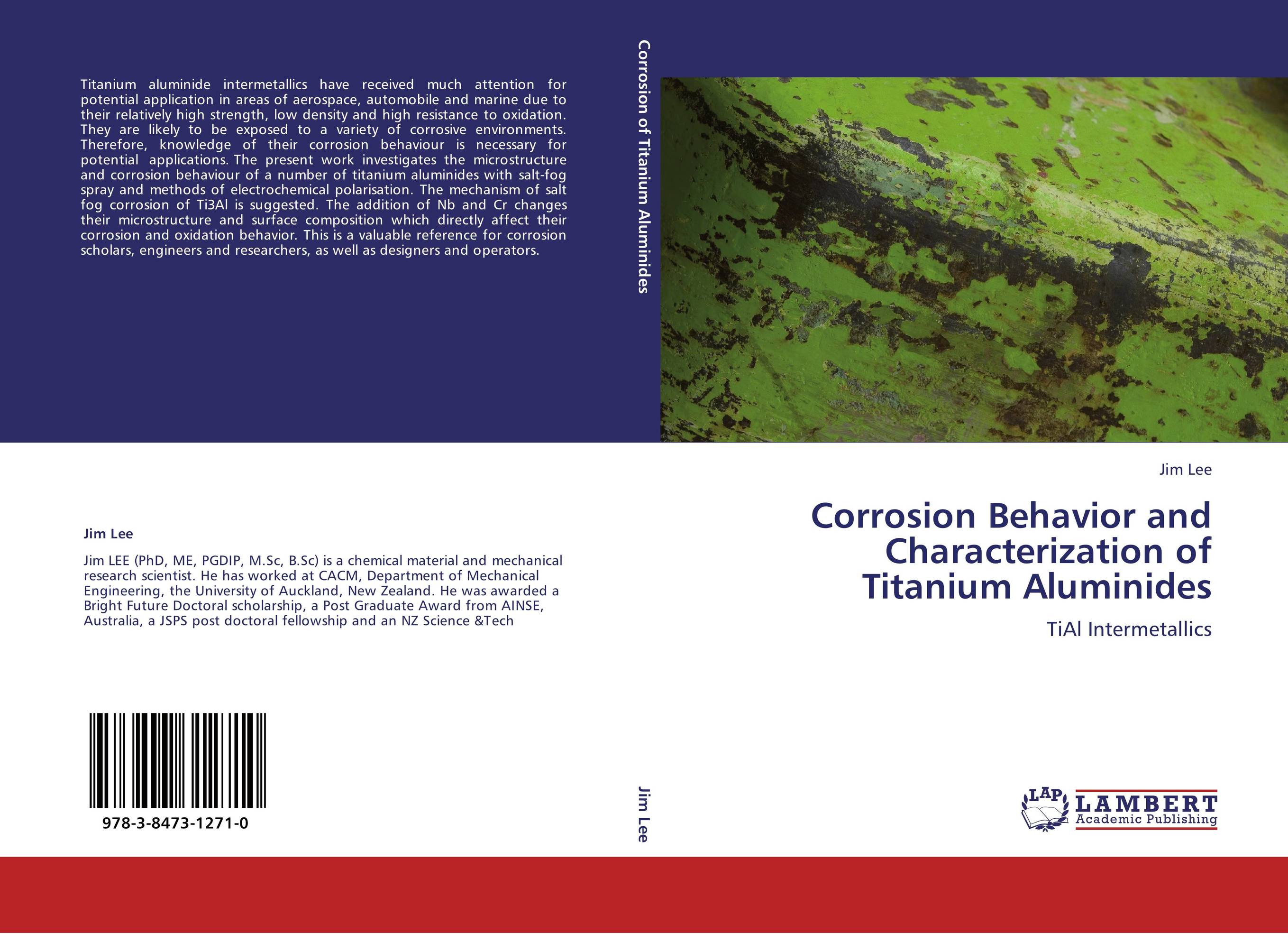 Corrosion Behavior and Characterization of Titanium Aluminides. TiAl Intermetallics.