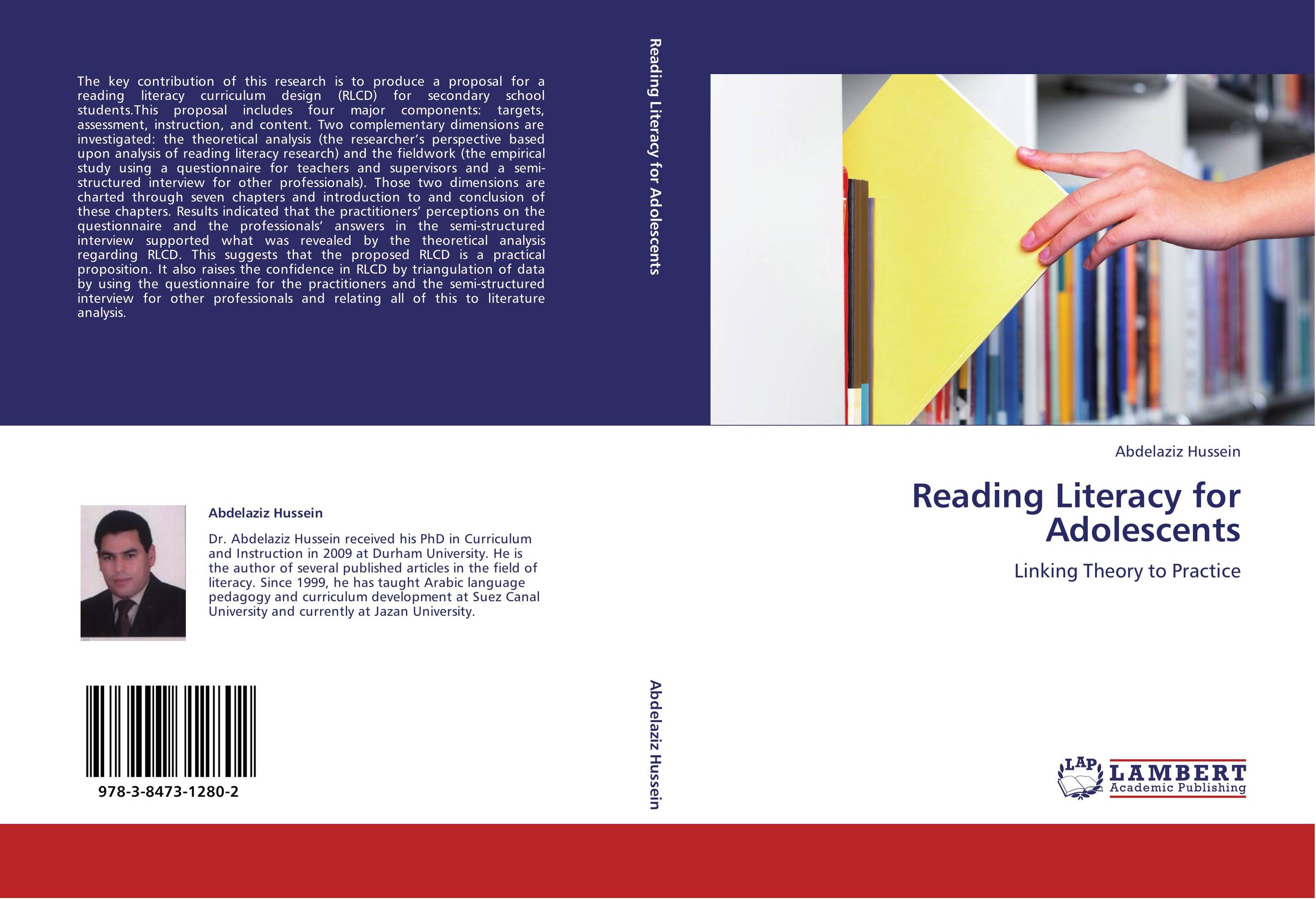 Reading Literacy for Adolescents. Linking Theory to Practice.