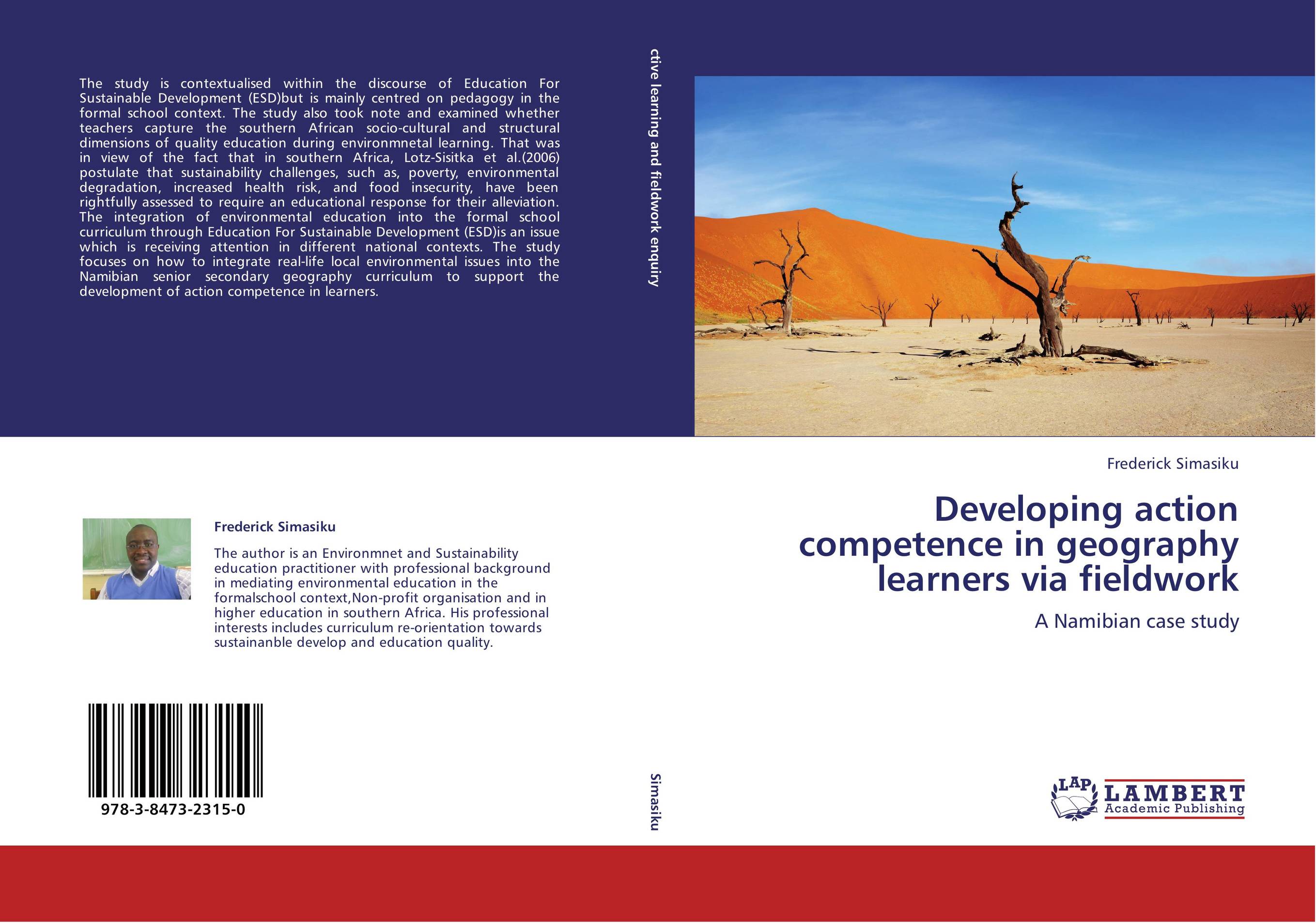 Developing action competence in geography learners via fieldwork. A Namibian case study.