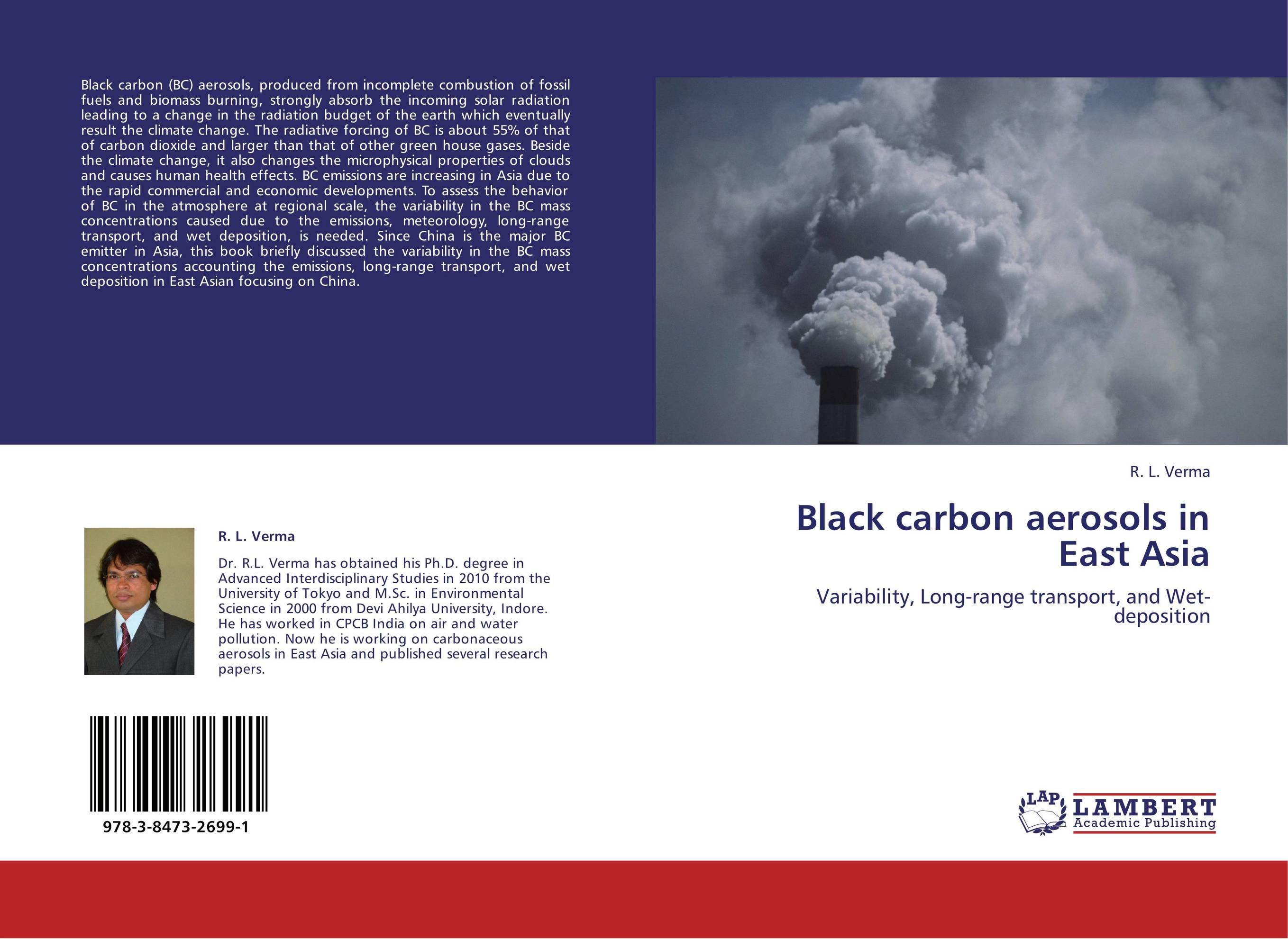 Black carbon aerosols in East Asia. Variability, Long-range transport, and Wet-deposition.