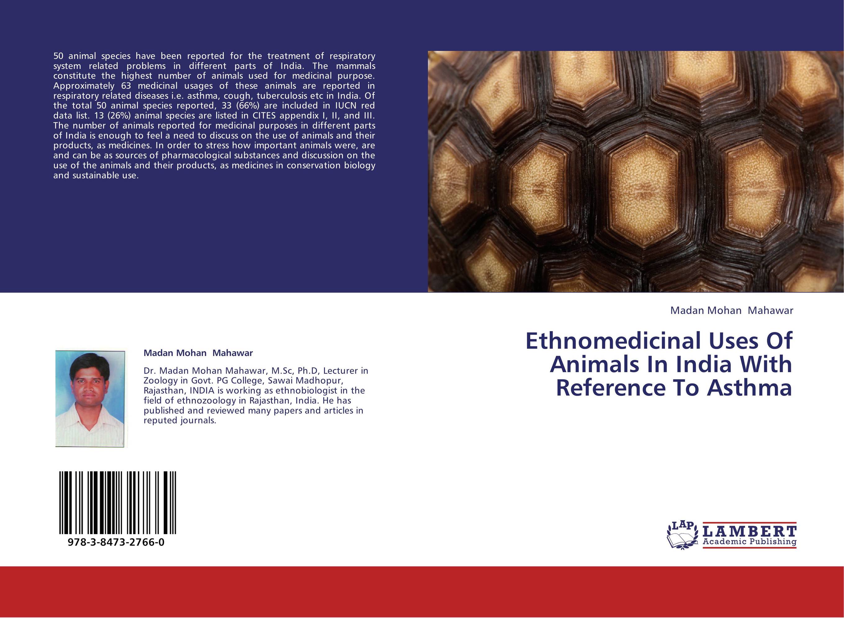 Ethnomedicinal Uses Of Animals In India With Reference To Asthma..