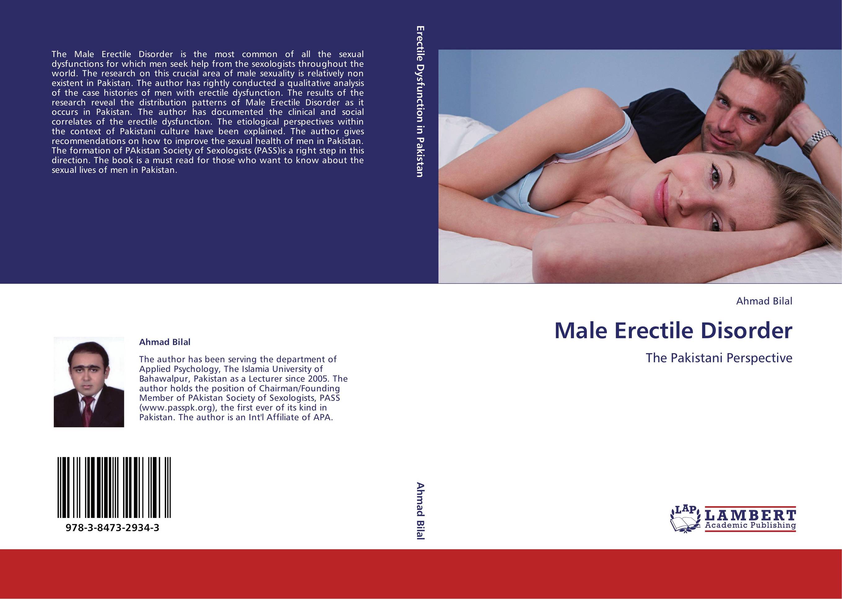 Male Erectile Disorder. The Pakistani Perspective.