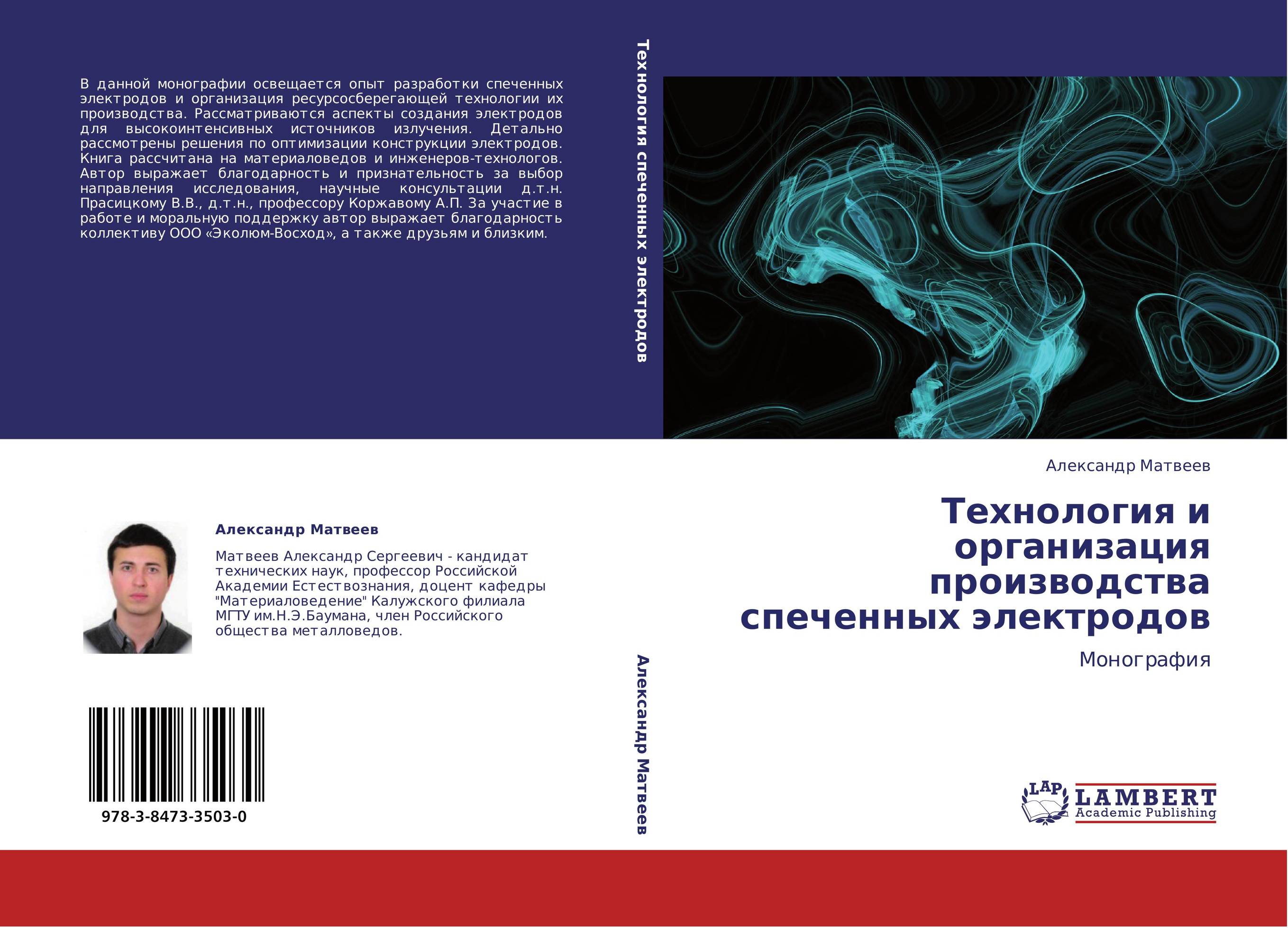 Технология и организация производства спеченных электродов. Монография.