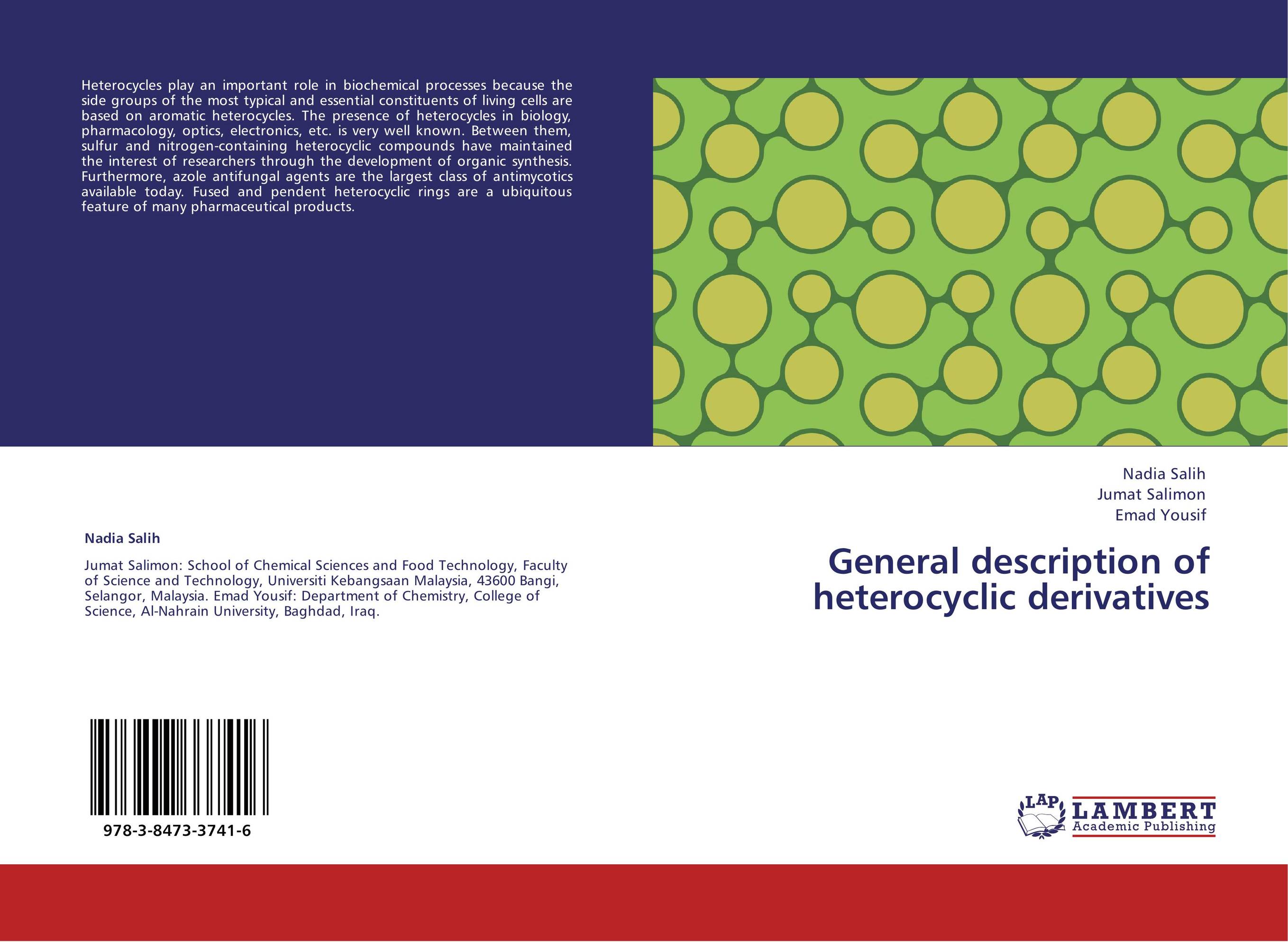 International journal of psychology. Omniscriptum Publishing KS. Modified-release drugs. Heterocyclic communications Journal Cover. Journal Chem Catalysis and Cover.