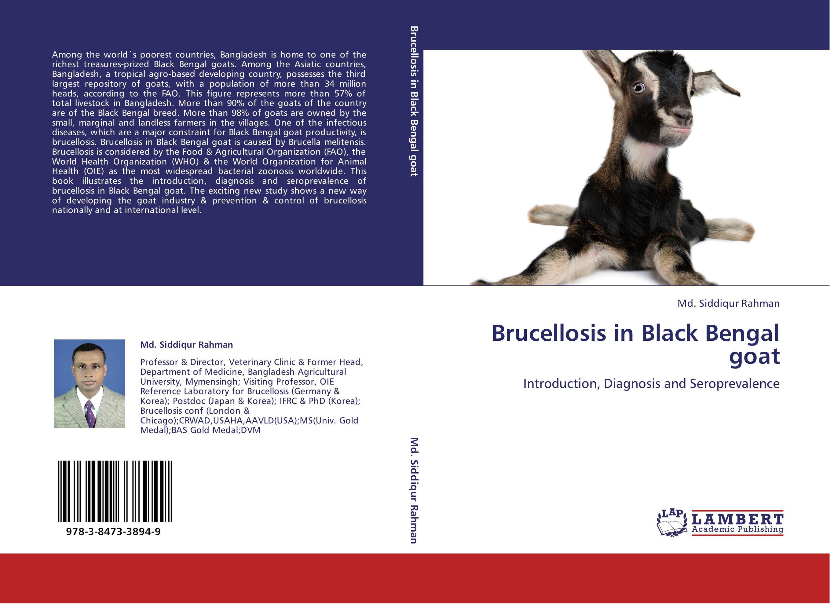 Brucellosis in Black Bengal goat. Introduction, Diagnosis and Seroprevalence.