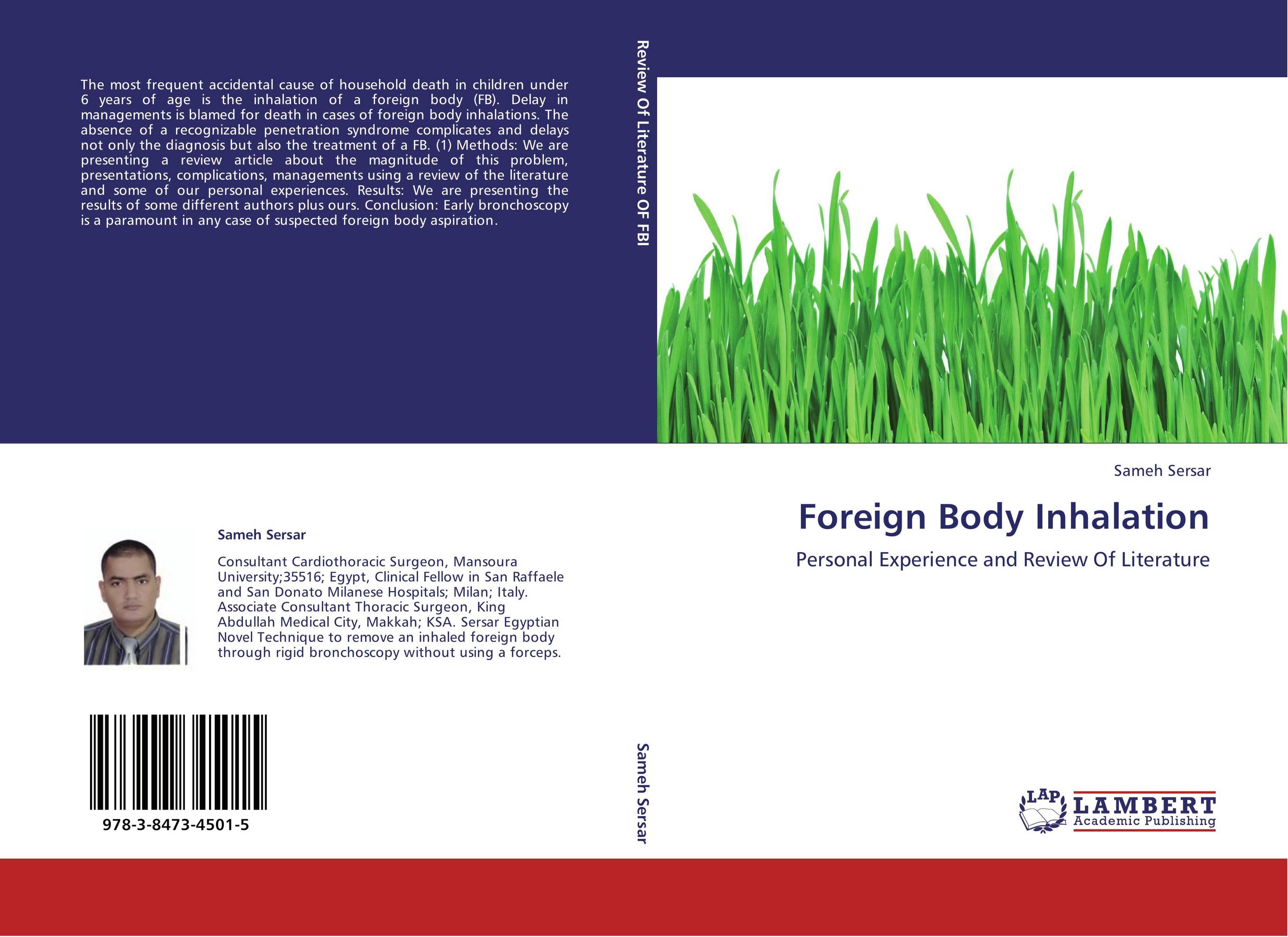 Foreign Body Inhalation. Personal Experience and Review Of Literature.