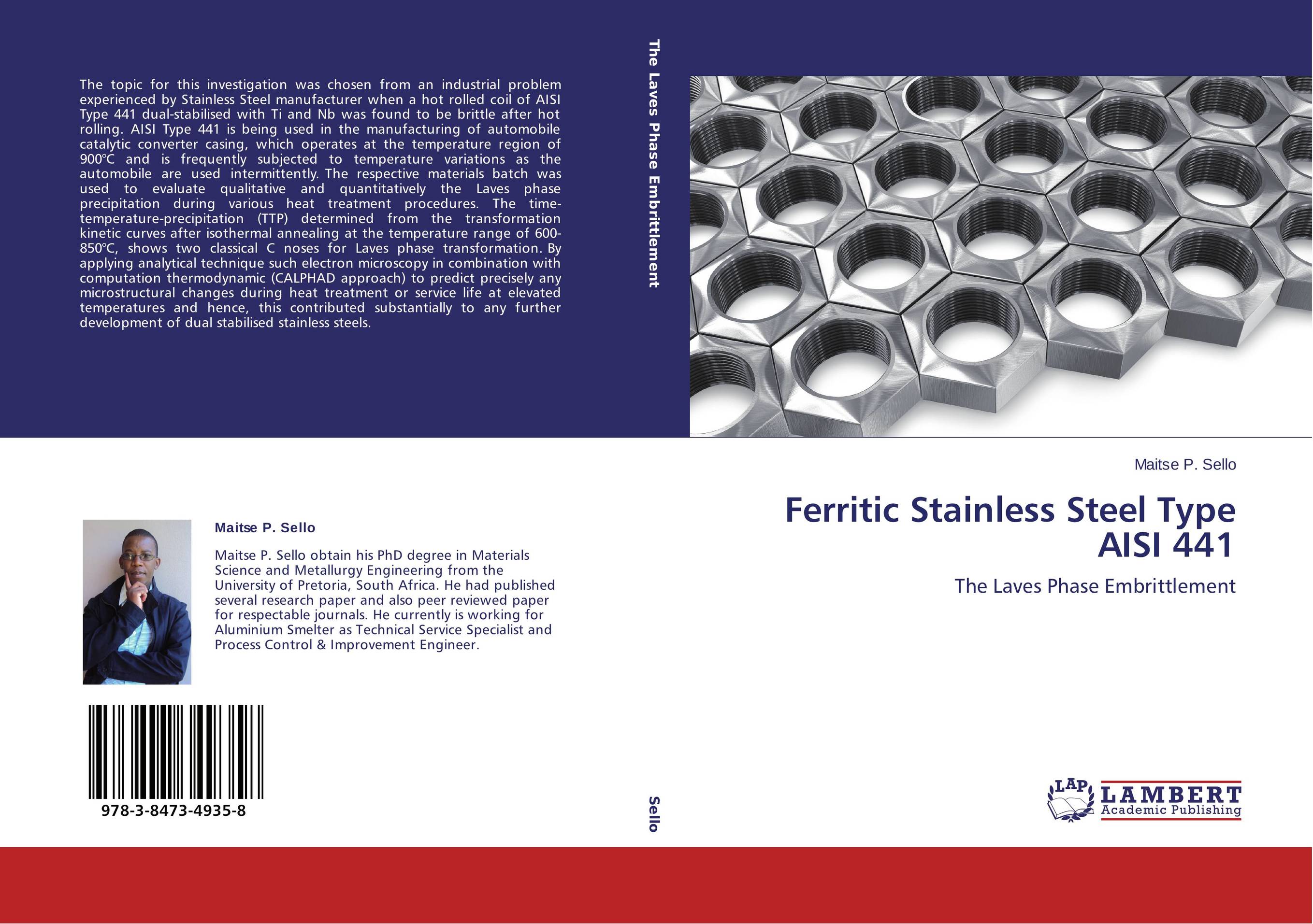 Journal of alloys and. Types of Steel. Lambert for Aluminium. Industrial-applicated Steel ep823