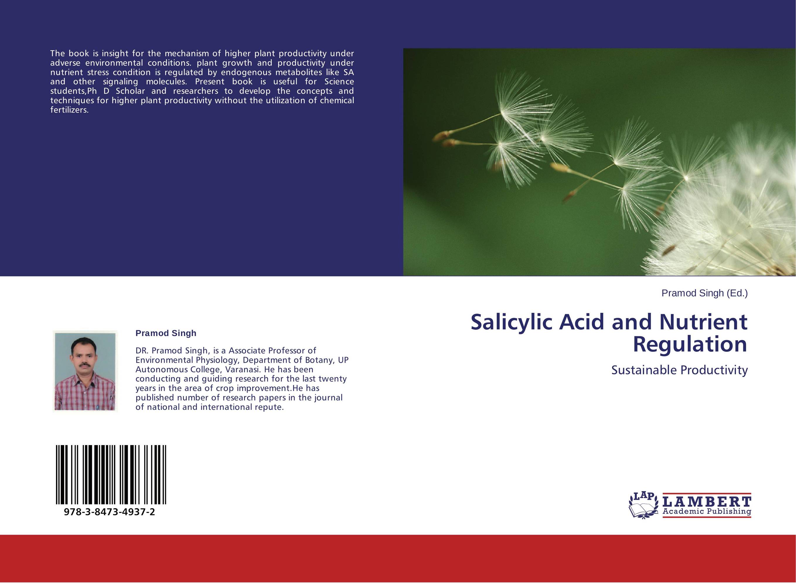 Salicylic Acid and Nutrient Regulation. Sustainable Productivity.