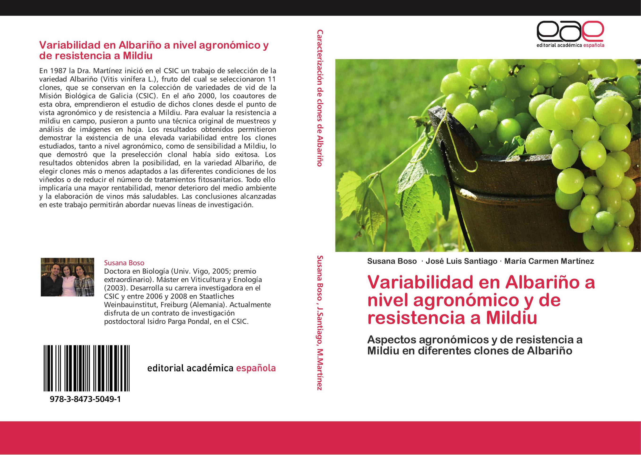 Variabilidad en Albariño a nivel agronómico y de resistencia a Mildiu