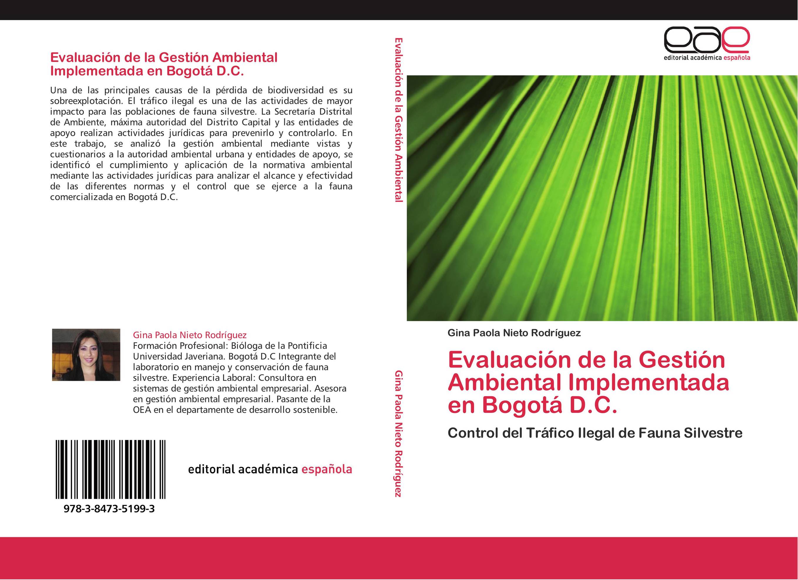 Evaluación de la Gestión Ambiental Implementada en Bogotá  D.C.