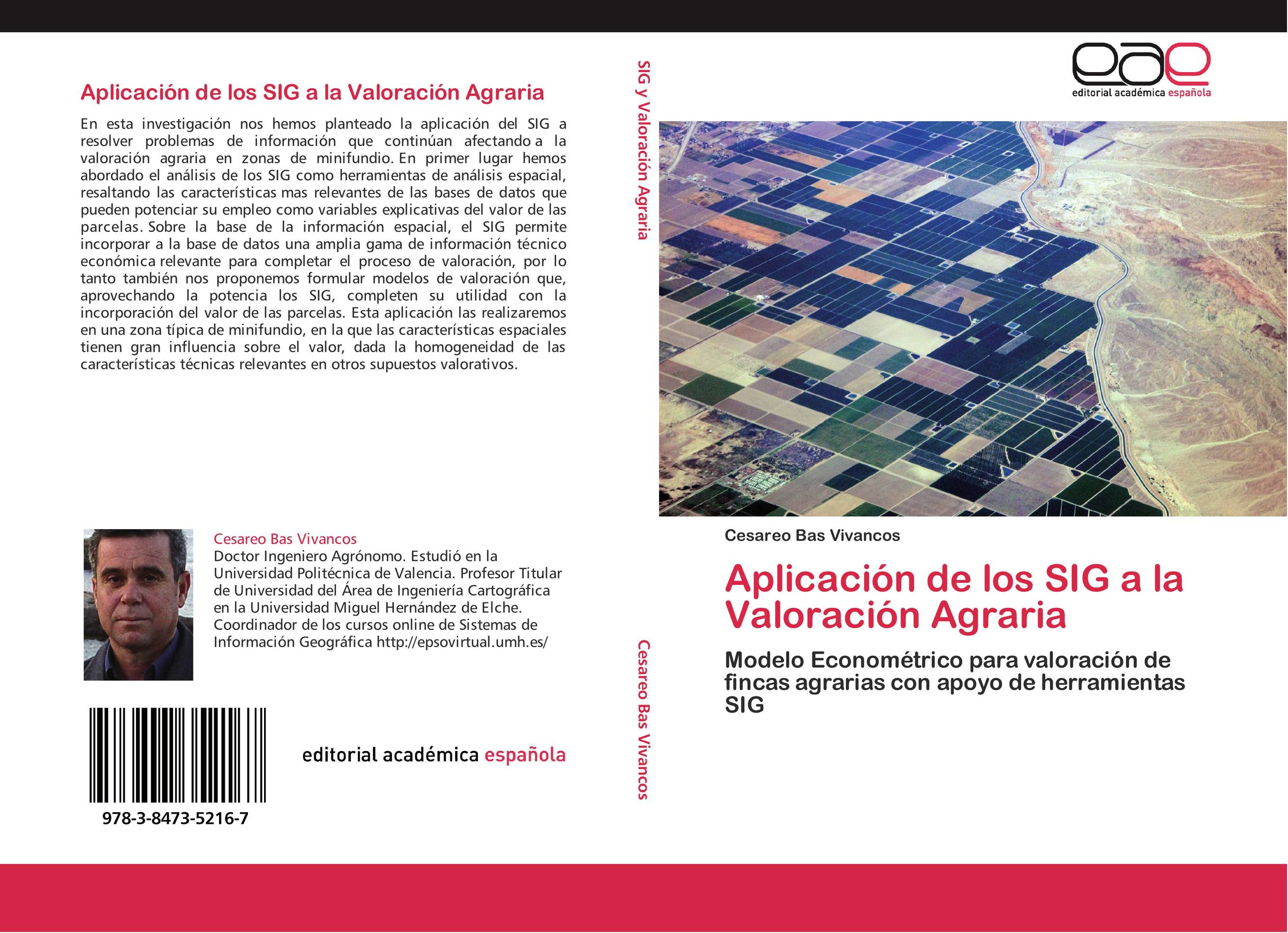 Aplicación de los SIG a la Valoración Agraria