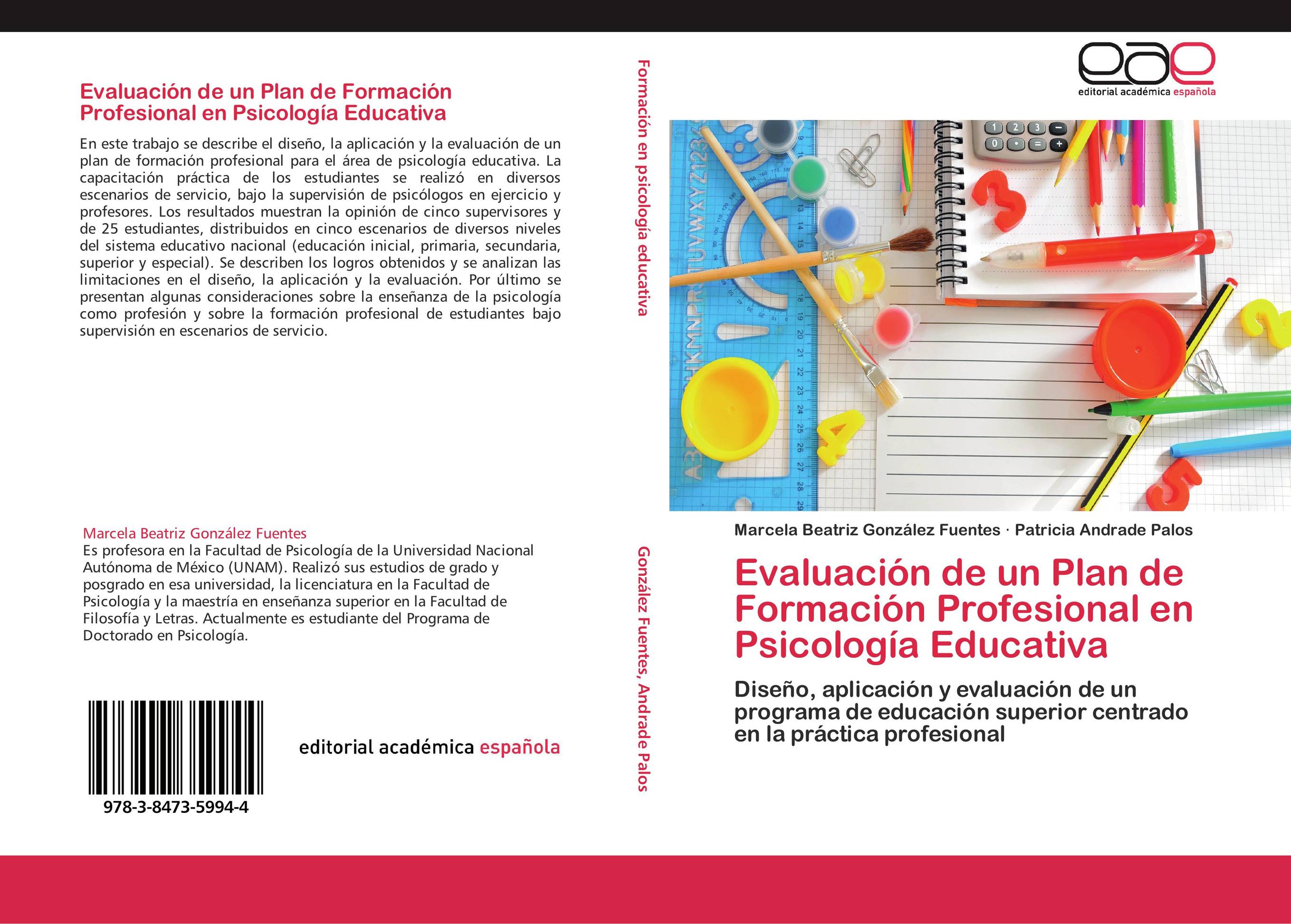Evaluación de un Plan de Formación Profesional en Psicología Educativa