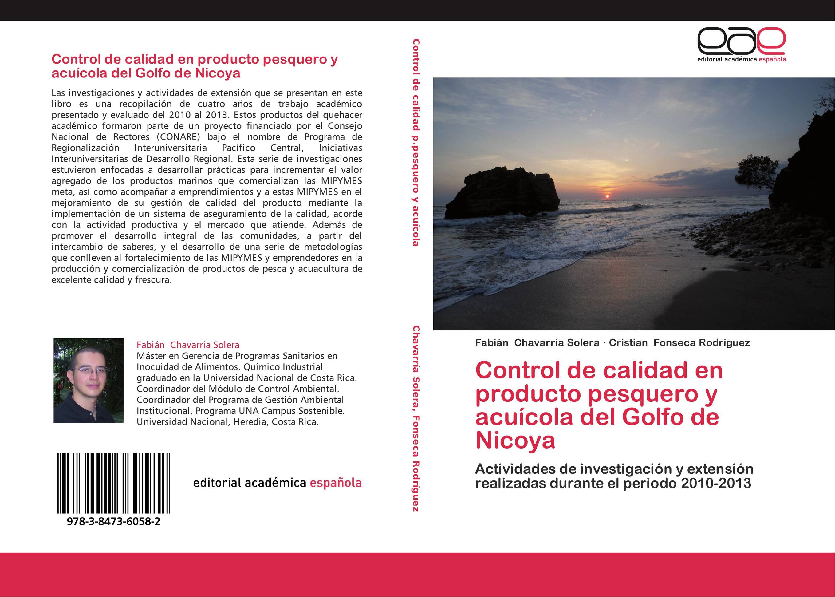 Control de calidad en producto pesquero y acuícola del Golfo de Nicoya
