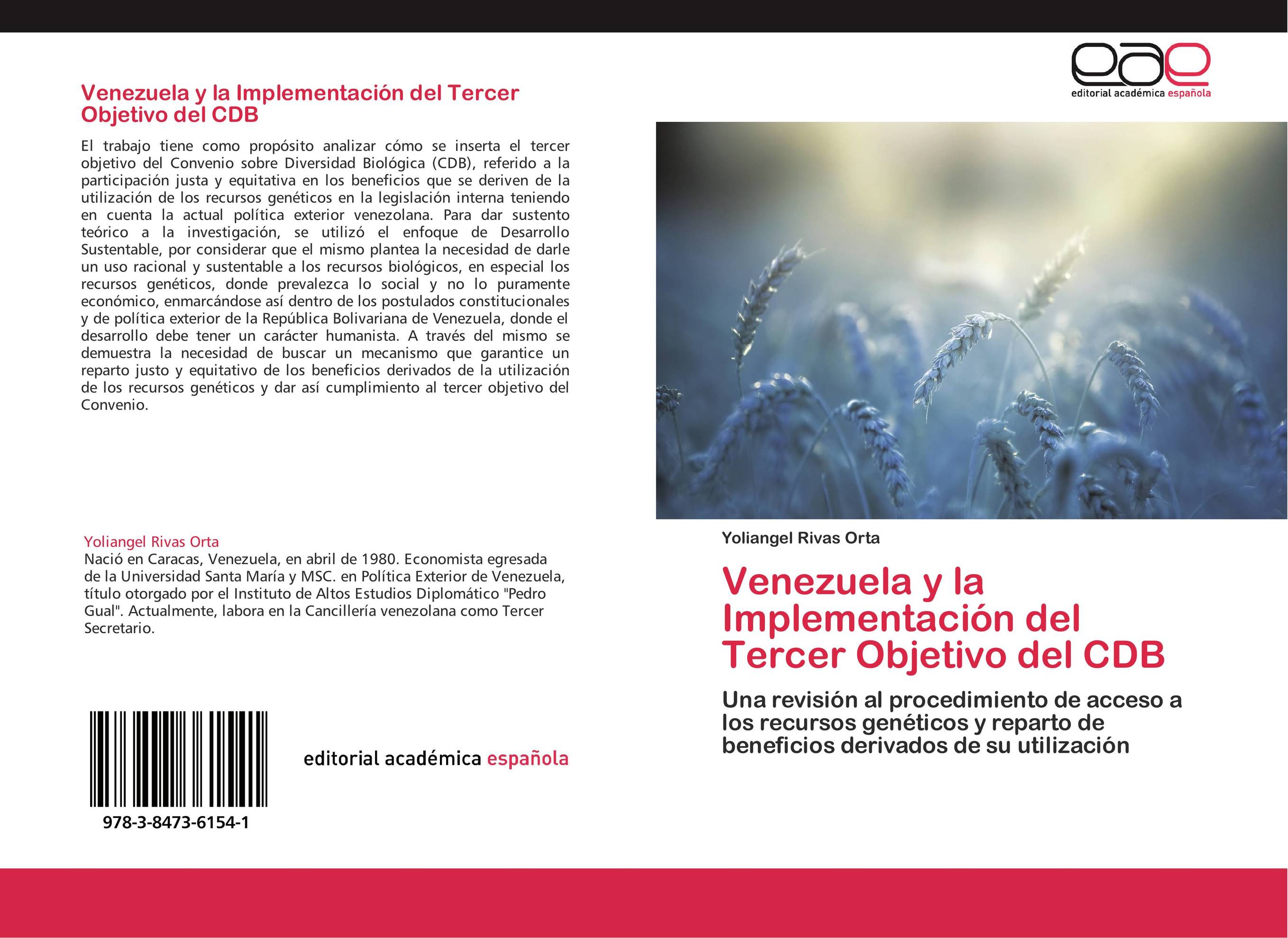 Venezuela y la Implementación del Tercer Objetivo del CDB