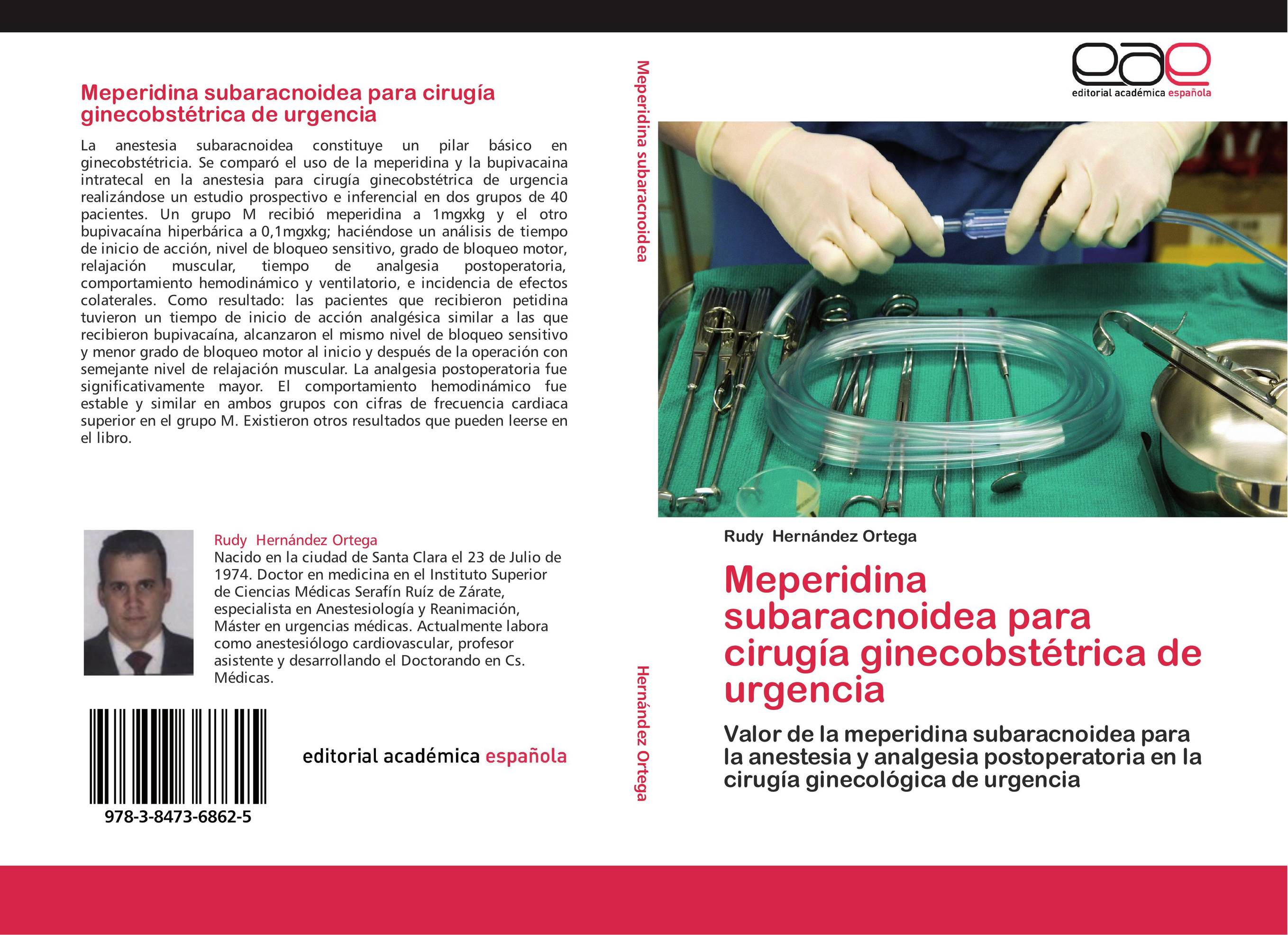 Meperidina subaracnoidea para cirugía ginecobstétrica de urgencia