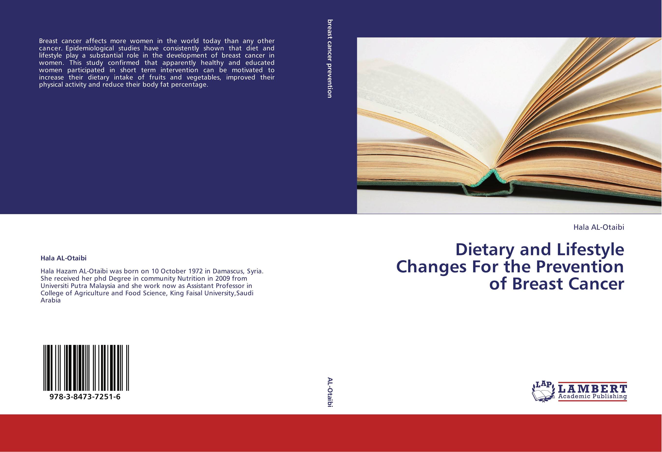 Dietary and Lifestyle Changes For the Prevention of Breast Cancer..