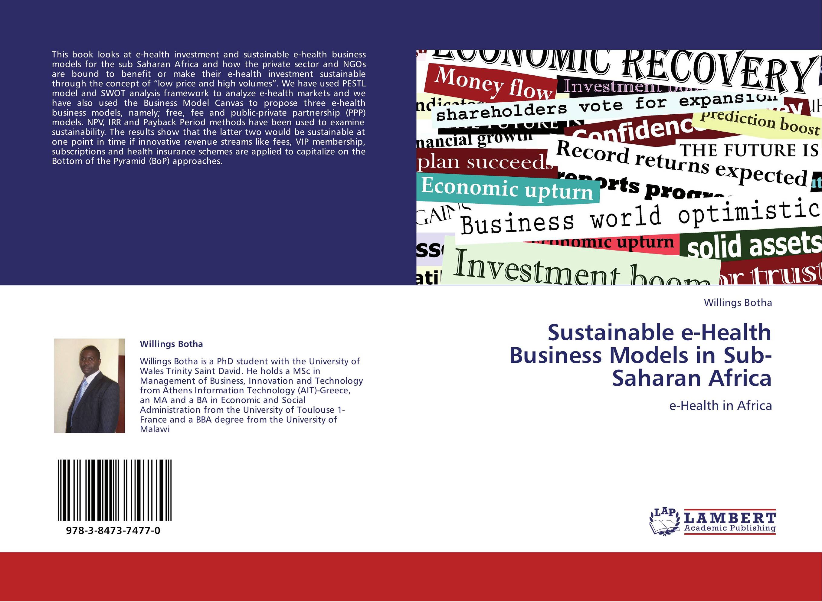 Sustainable e-Health Business Models in Sub-Saharan Africa. E-Health in Africa.