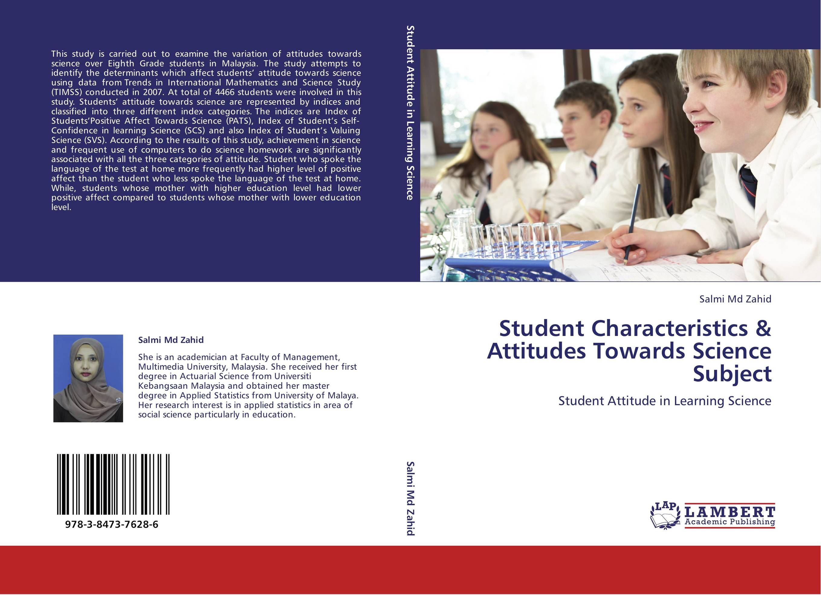 Students characteristics in English. Learning attitudes. Science subject. Insight student's book.