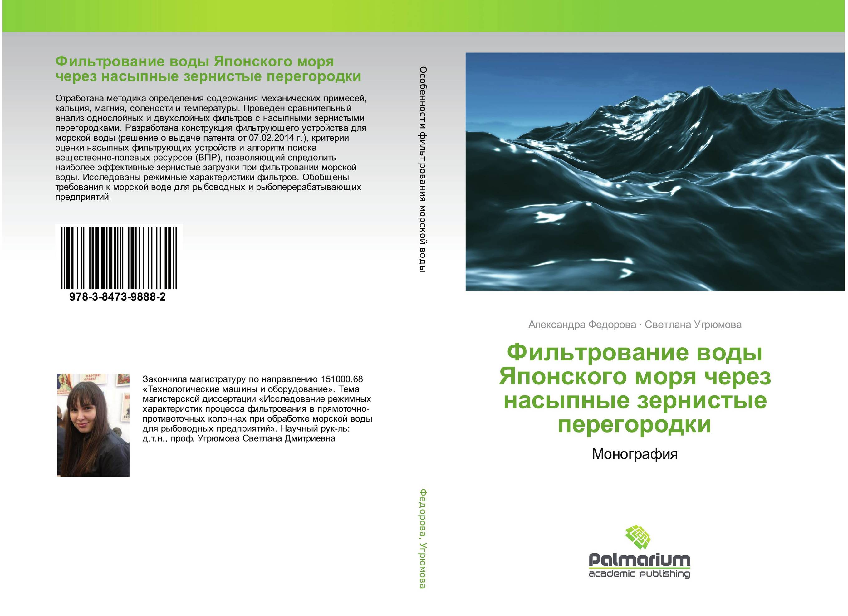 Фильтрование воды Японского моря через насыпные зернистые перегородки. Монография.