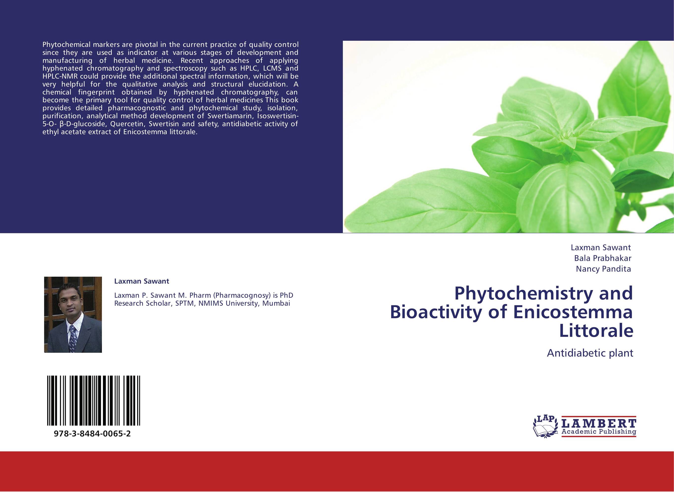 Phytochemistry and Bioactivity of Enicostemma Littorale. Antidiabetic plant.