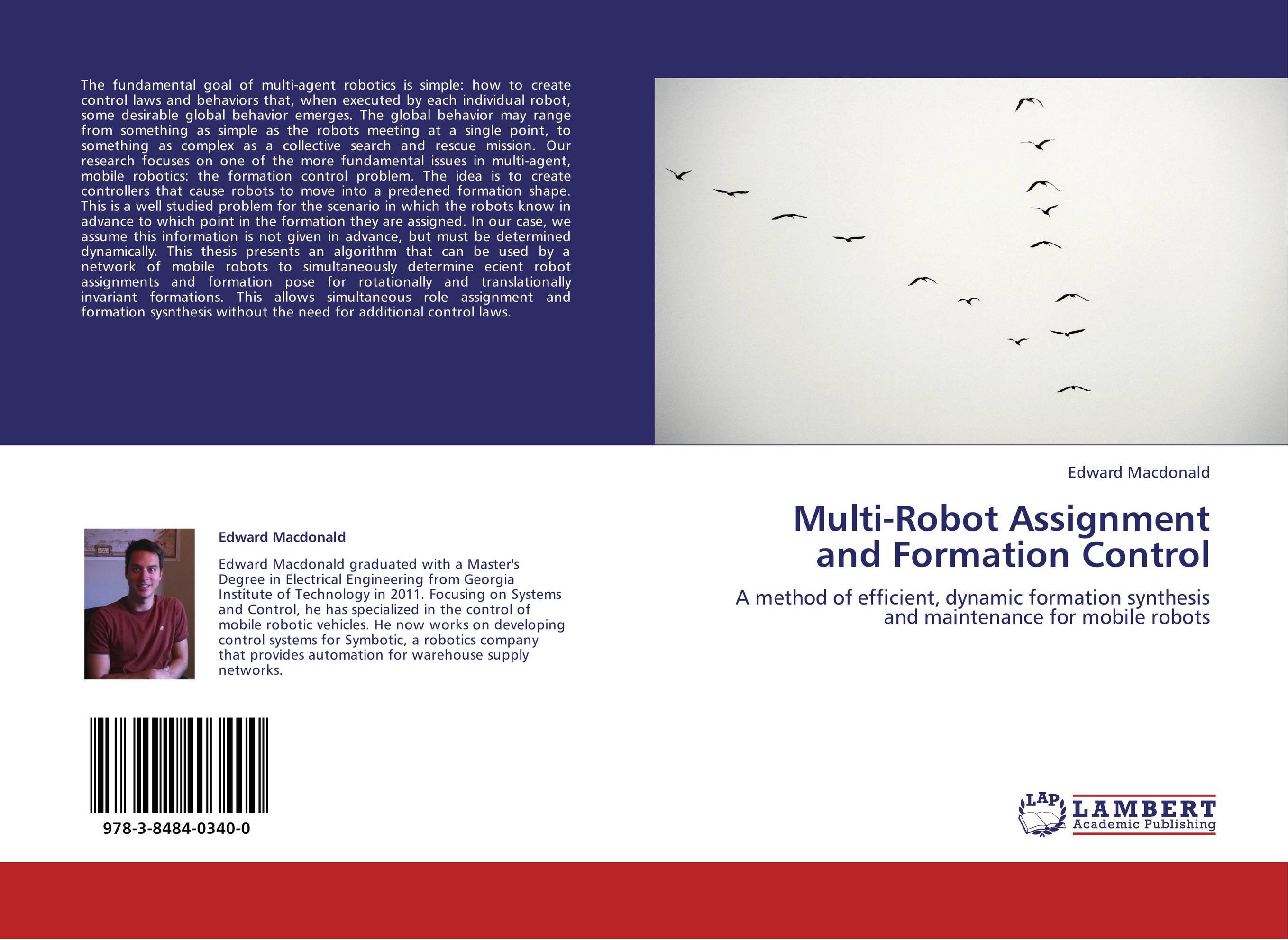 Multi-Robot Assignment and Formation Control. A method of efficient, dynamic formation synthesis and maintenance for mobile robots.