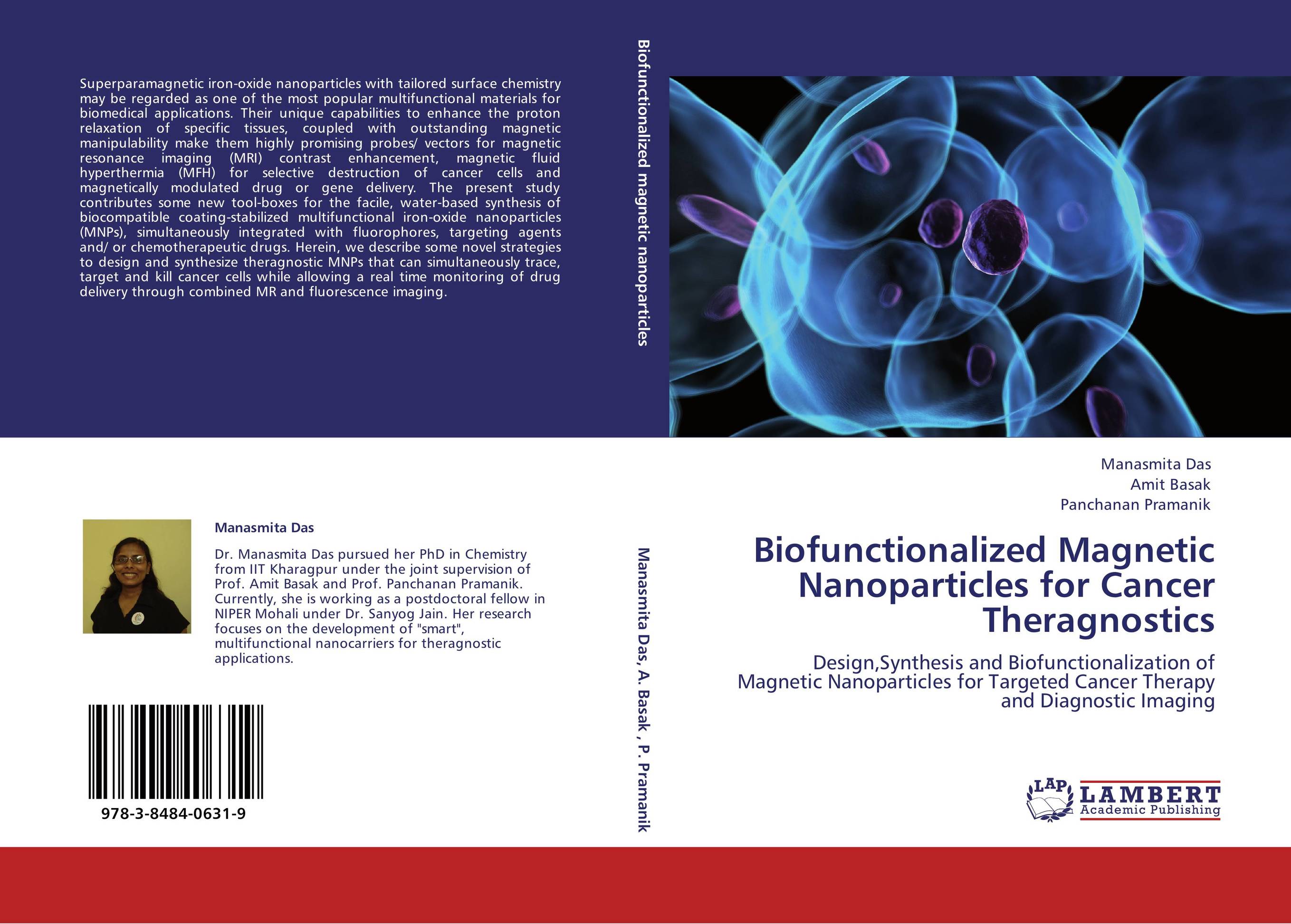 Biofunctionalized Magnetic Nanoparticles for Cancer Theragnostics. Design,Synthesis and Biofunctionalization of Magnetic Nanoparticles for Targeted Cancer Therapy and Diagnostic Imaging.