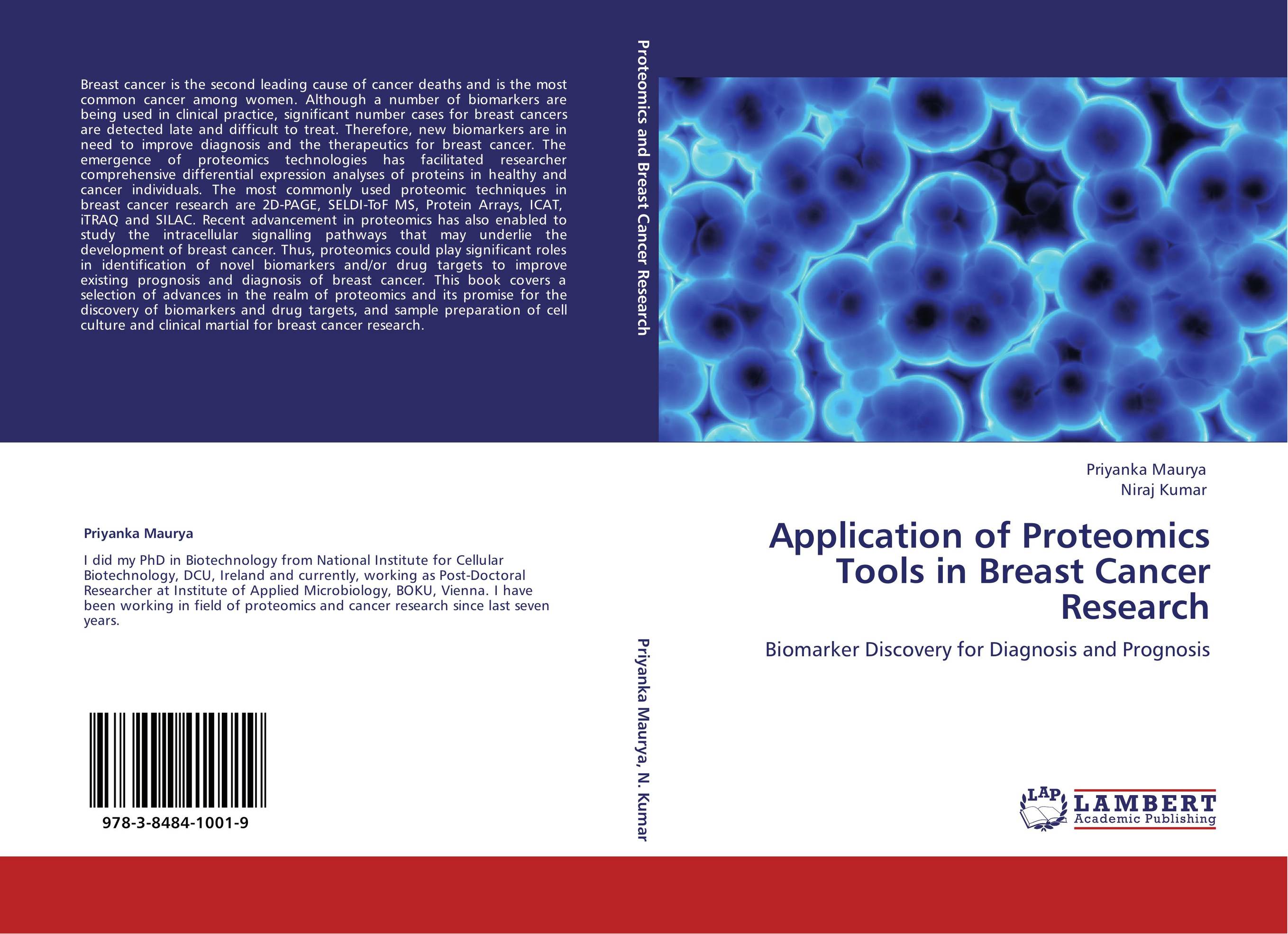 Application of Proteomics Tools in Breast Cancer Research. Biomarker Discovery for Diagnosis and Prognosis.