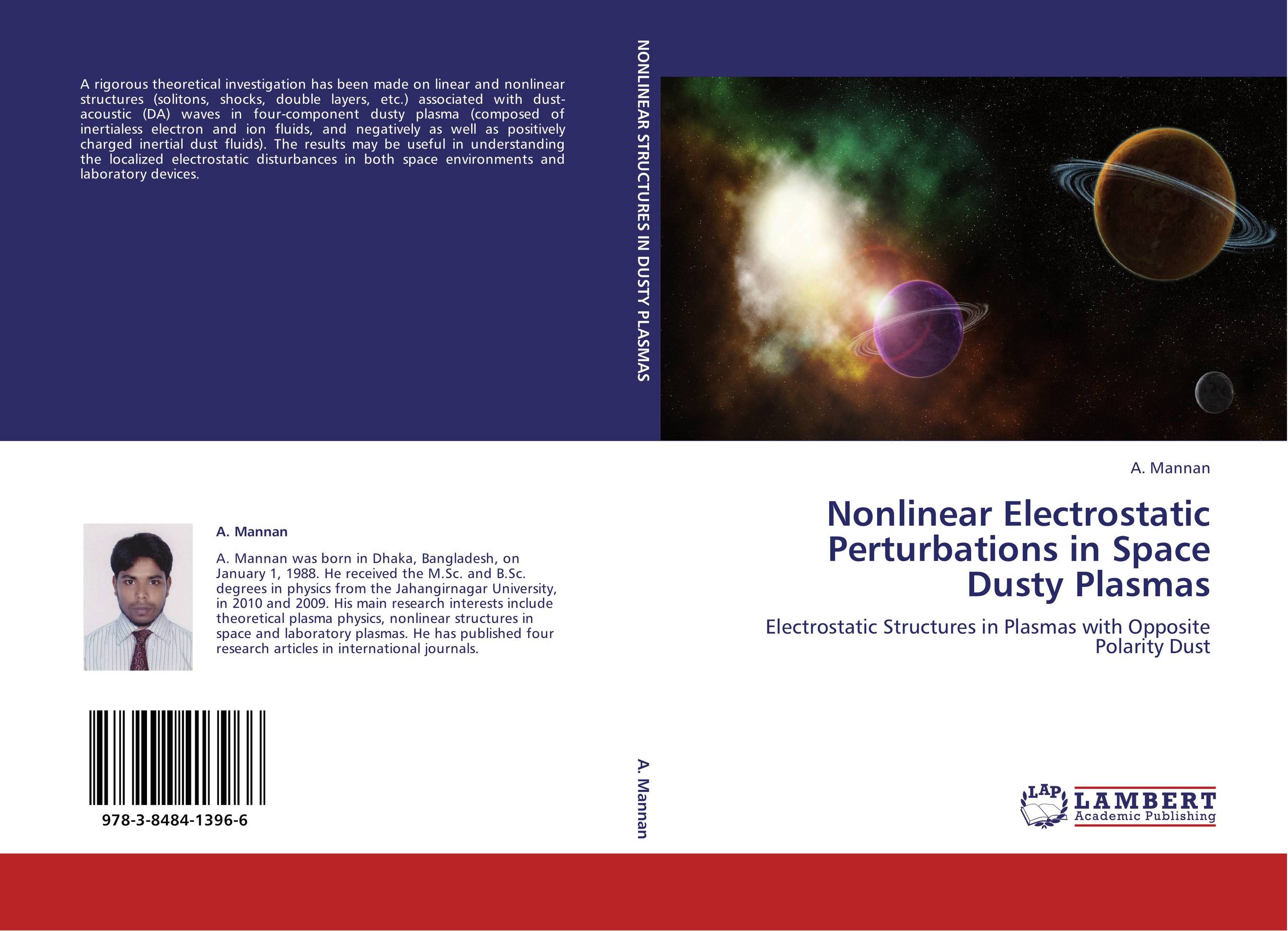 Nonlinear Electrostatic Perturbations in Space Dusty Plasmas. Electrostatic Structures in Plasmas with Opposite Polarity Dust.