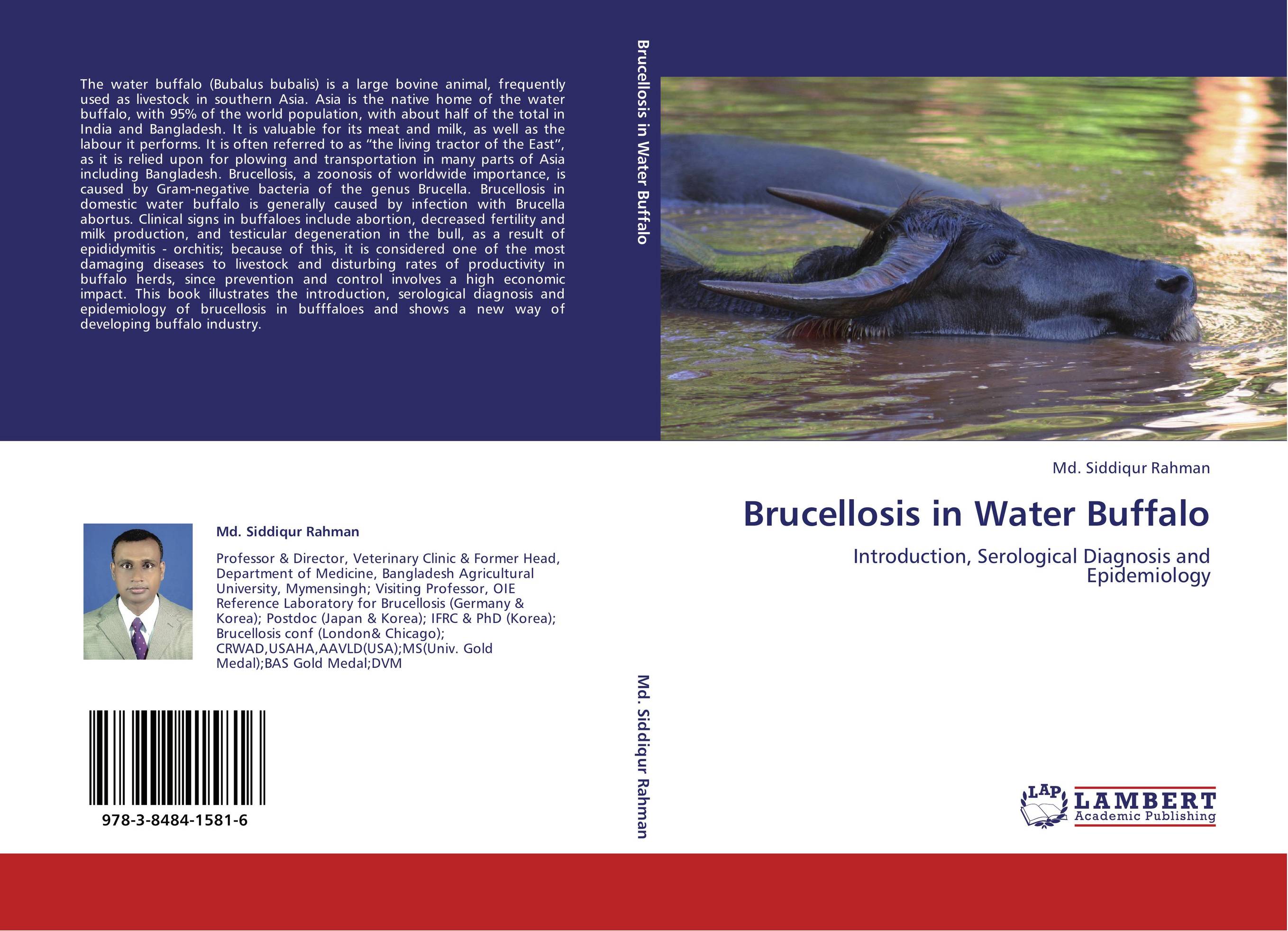 Brucellosis in Water Buffalo. Introduction, Serological Diagnosis and Epidemiology.