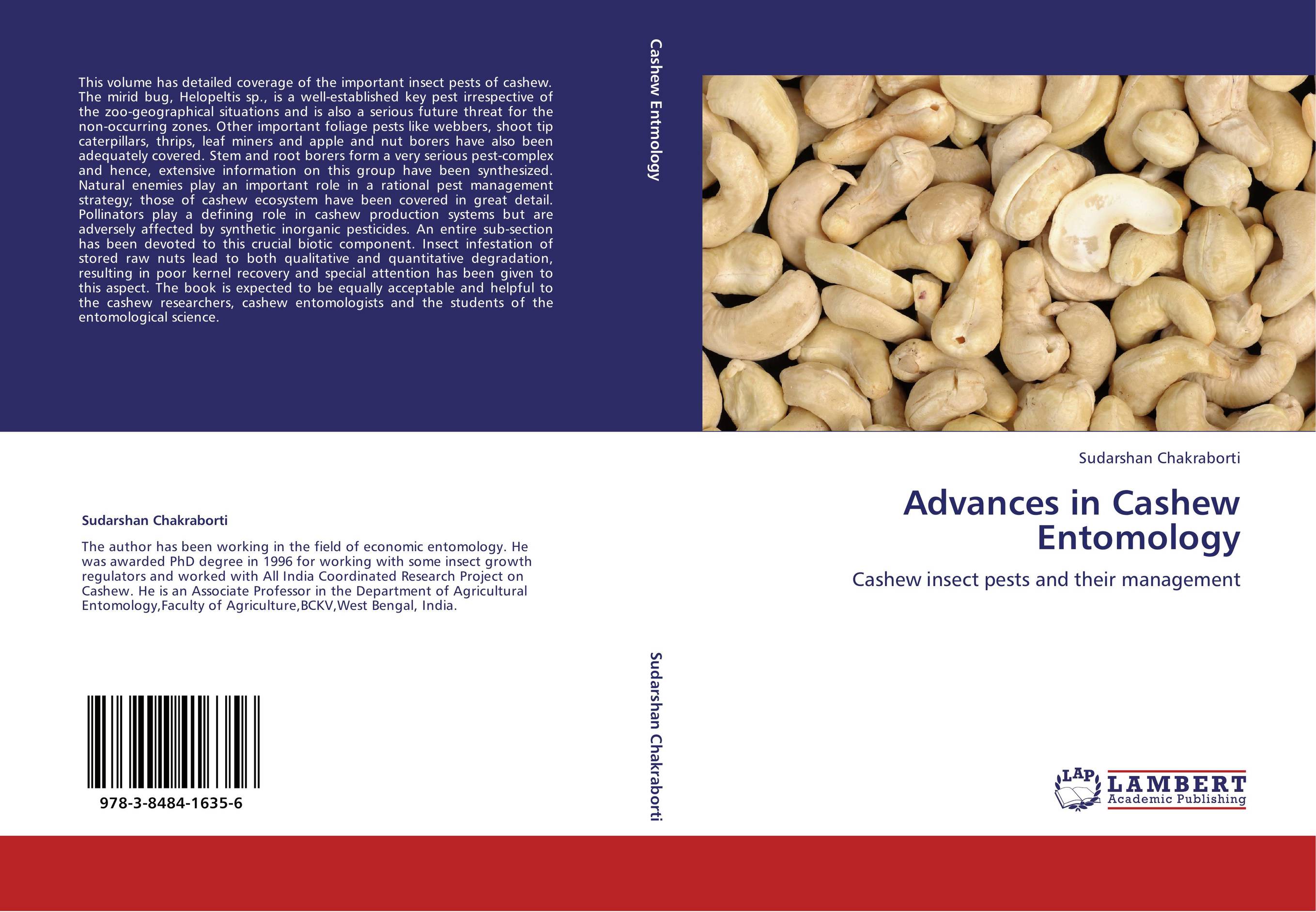 Advances in Cashew Entomology. Cashew insect pests and their management.