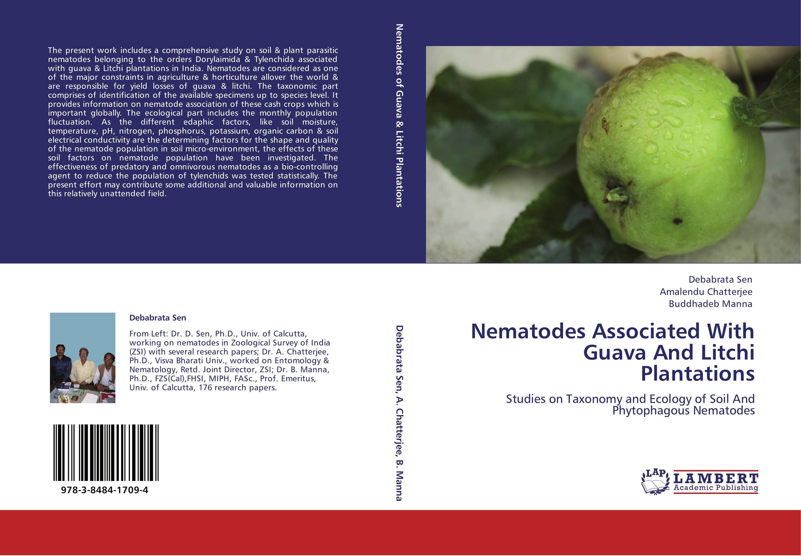 Nematodes Associated With Guava And Litchi Plantations. Studies on Taxonomy and Ecology of Soil And Phytophagous Nematodes.