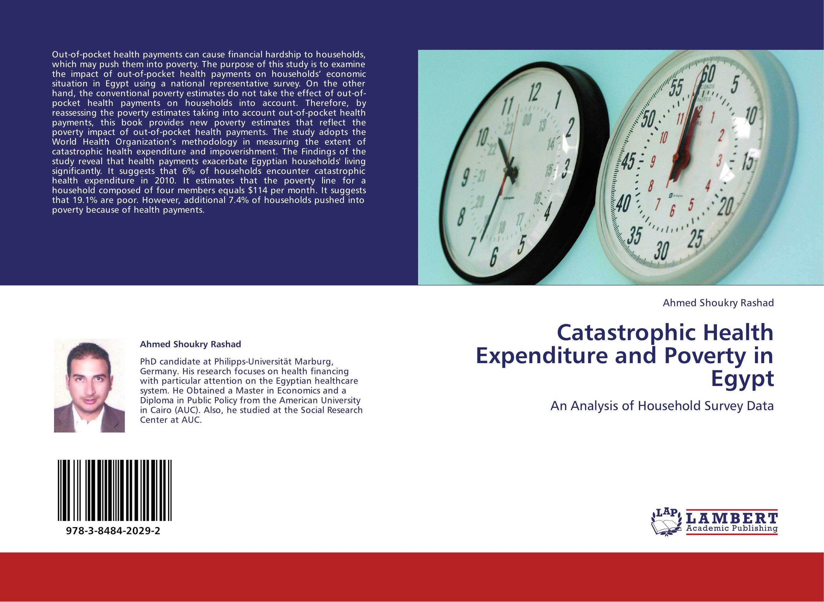 Catastrophic Health Expenditure and Poverty in Egypt. An Analysis of Household Survey Data.