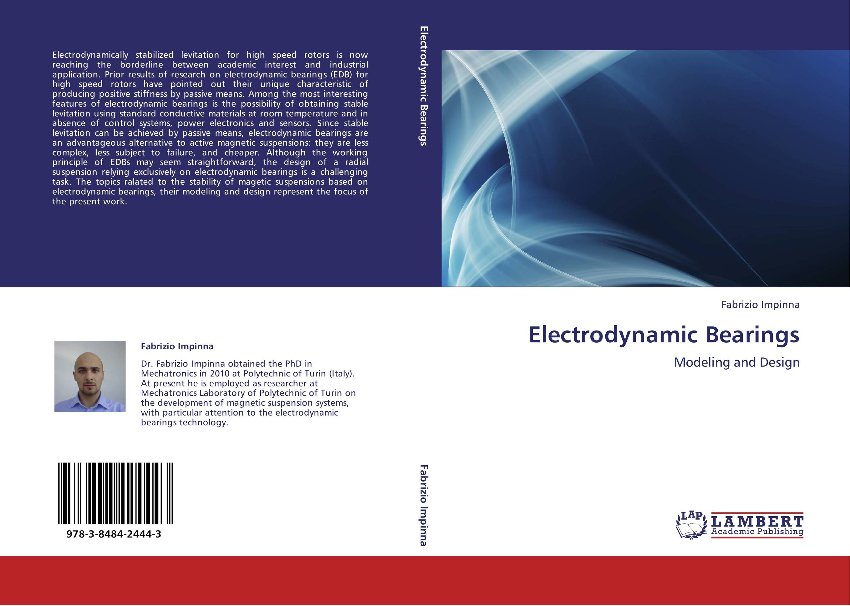 Electrodynamic Bearings. Modeling and Design.