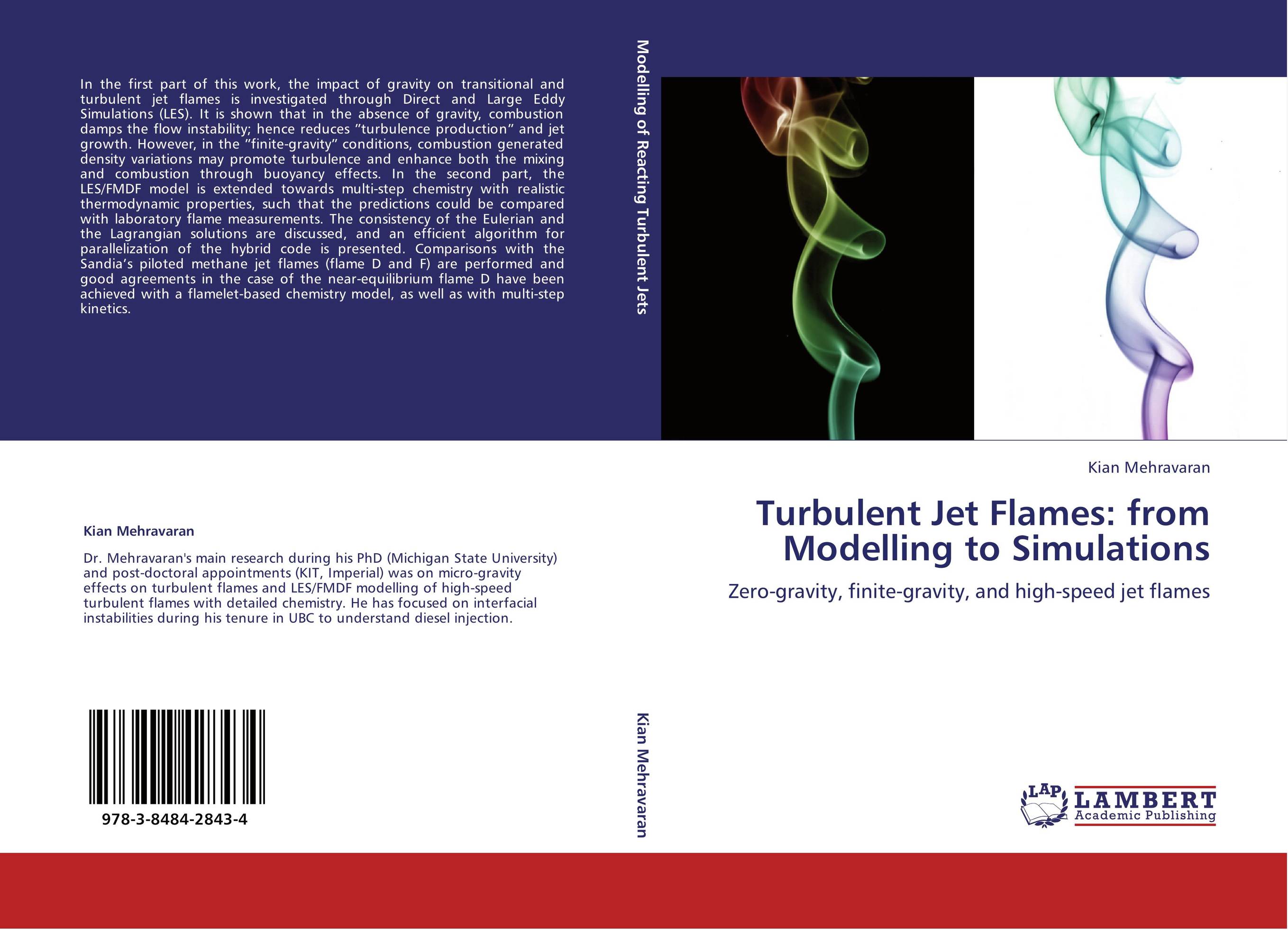 Turbulent Jet Flames: from Modelling to Simulations. Zero-gravity, finite-gravity, and high-speed jet flames.