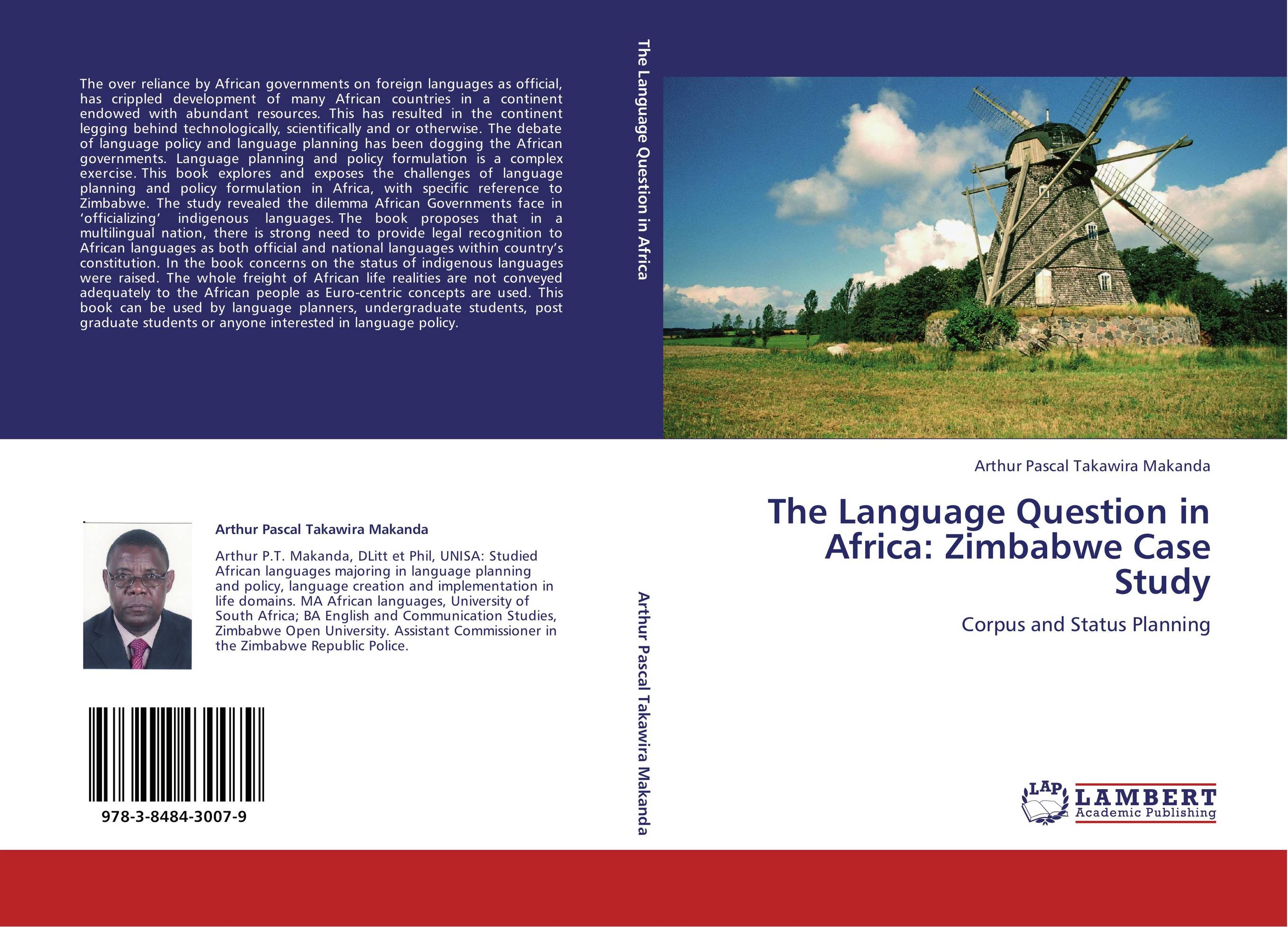 The Language Question in Africa: Zimbabwe Case Study. Corpus and Status Planning.