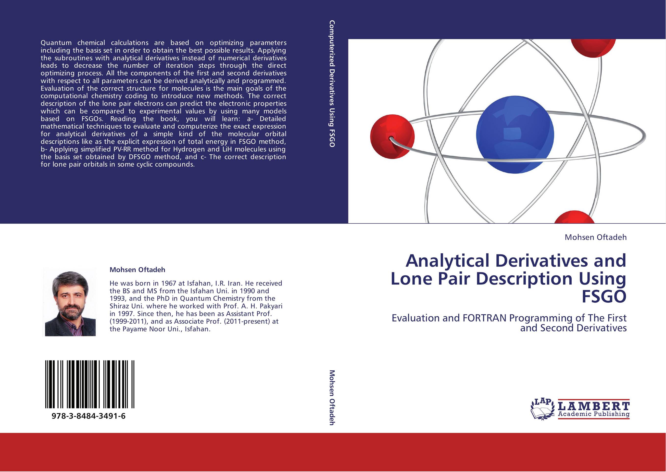 Analytical Derivatives and Lone Pair Description Using FSGO. Evaluation and FORTRAN Programming of The First and Second Derivatives.