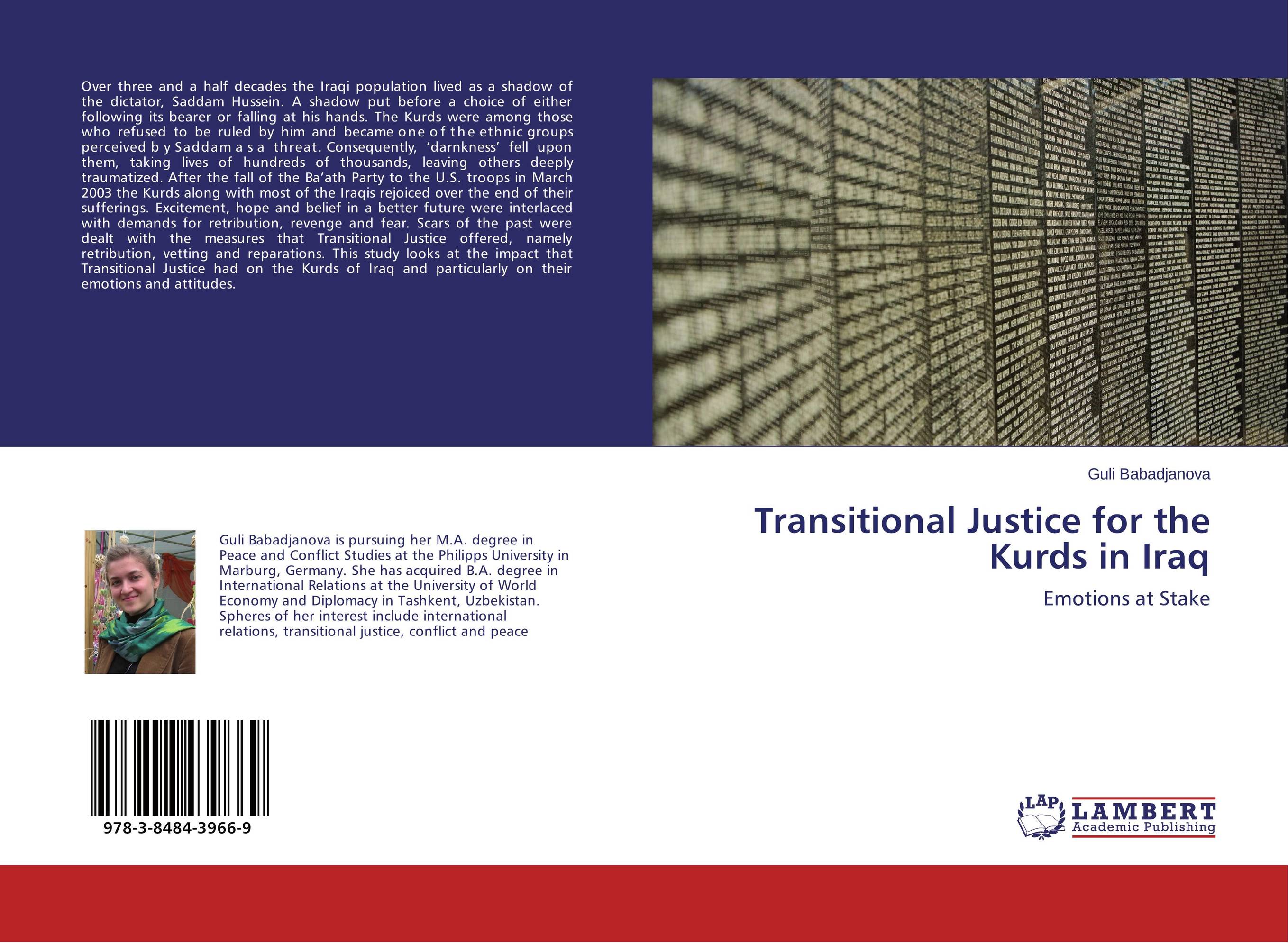 Transitional Justice for the Kurds in Iraq. Emotions at Stake.