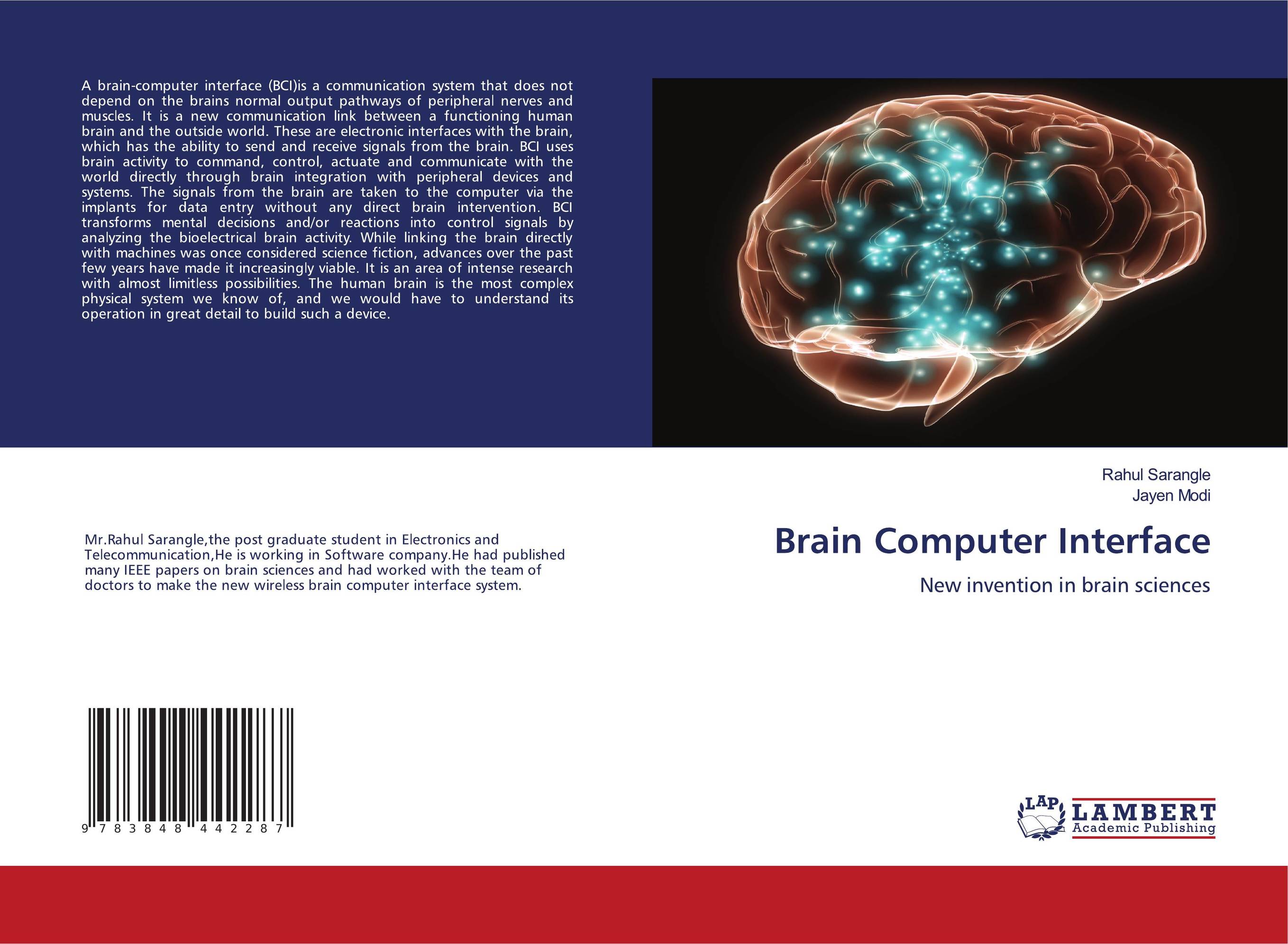Brain Computer Interface. New invention in brain sciences.