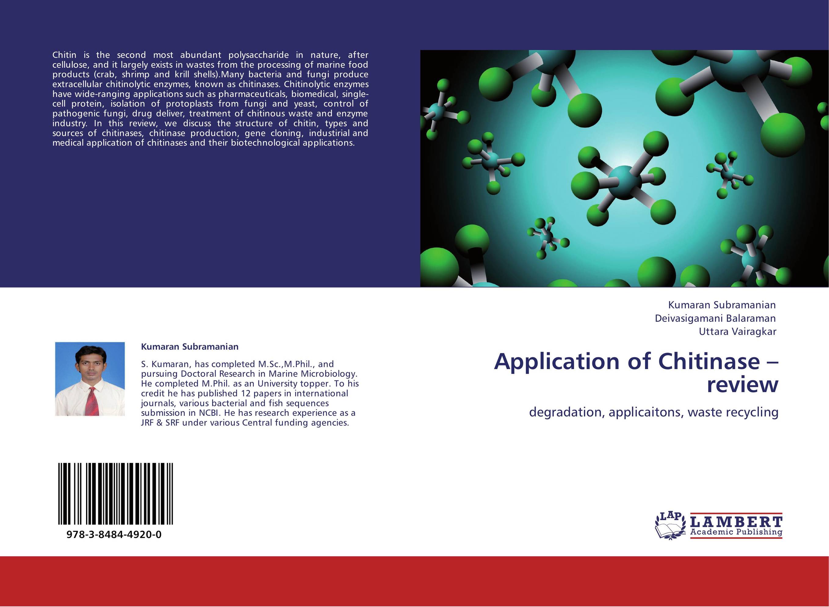 Application of Chitinase – review. Degradation, applicaitons, waste recycling.