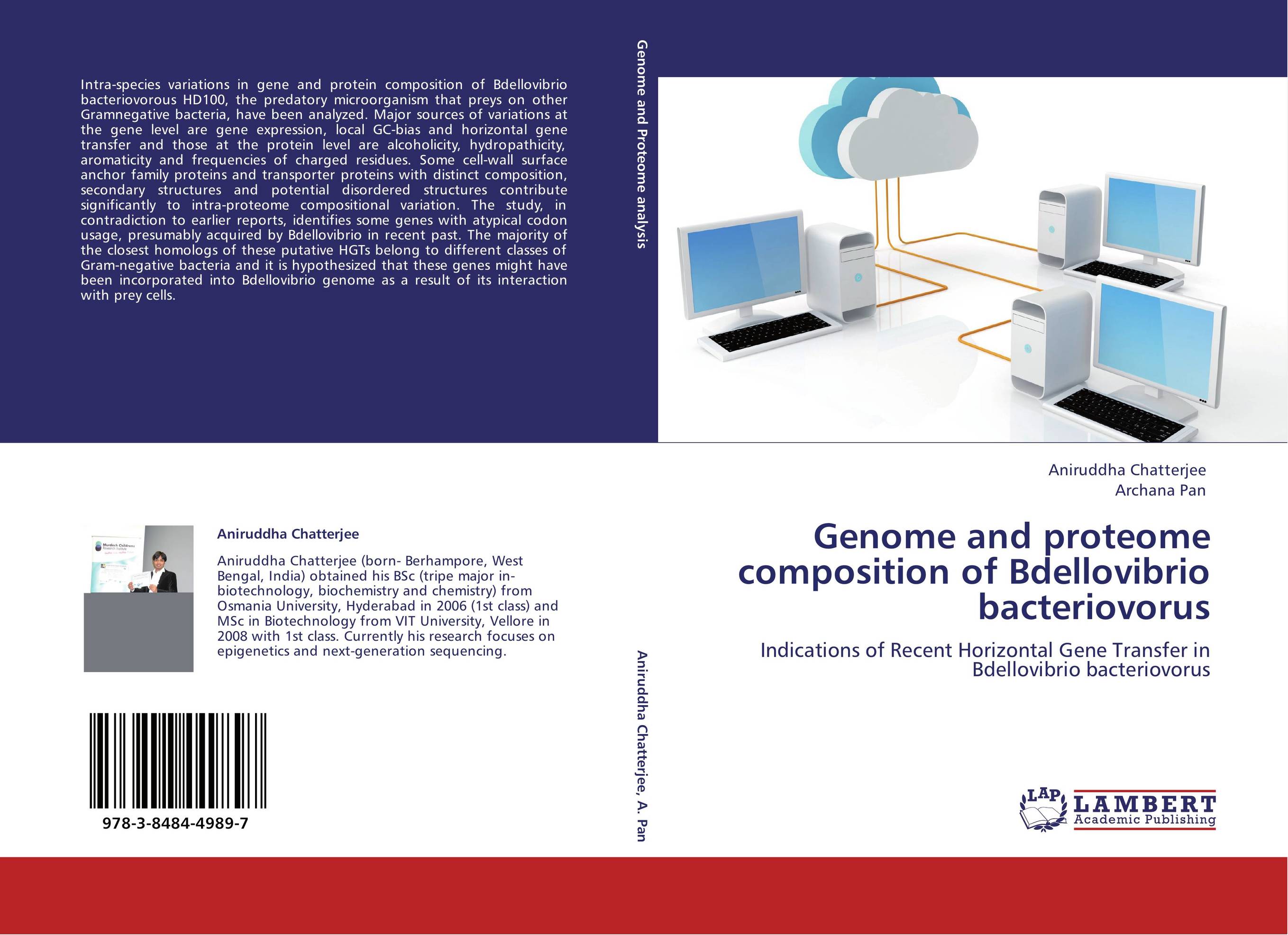 Genome and proteome composition of Bdellovibrio bacteriovorus. Indications of Recent Horizontal Gene Transfer in Bdellovibrio bacteriovorus.