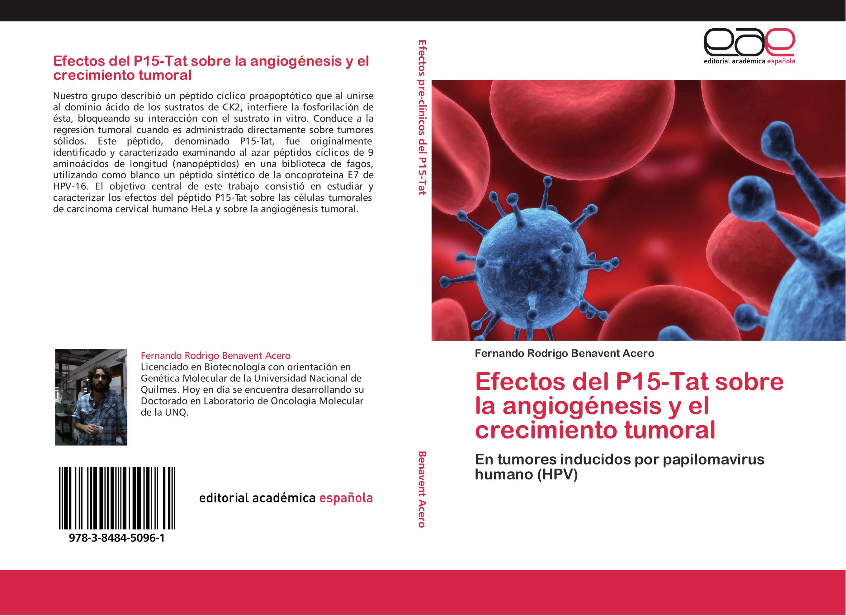 Efectos del P15-Tat sobre la angiogénesis y el crecimiento tumoral