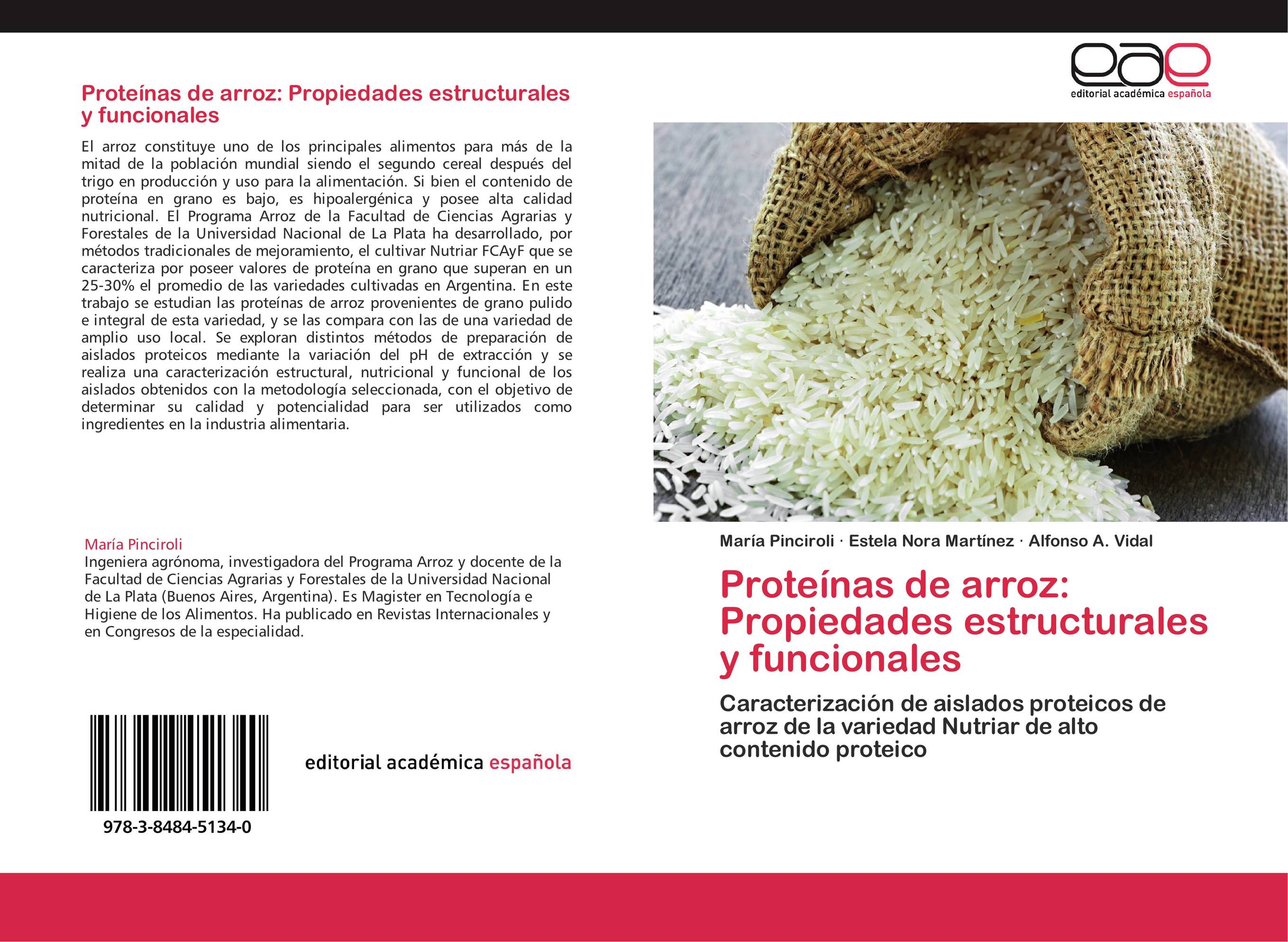 Proteínas de arroz: Propiedades estructurales y funcionales
