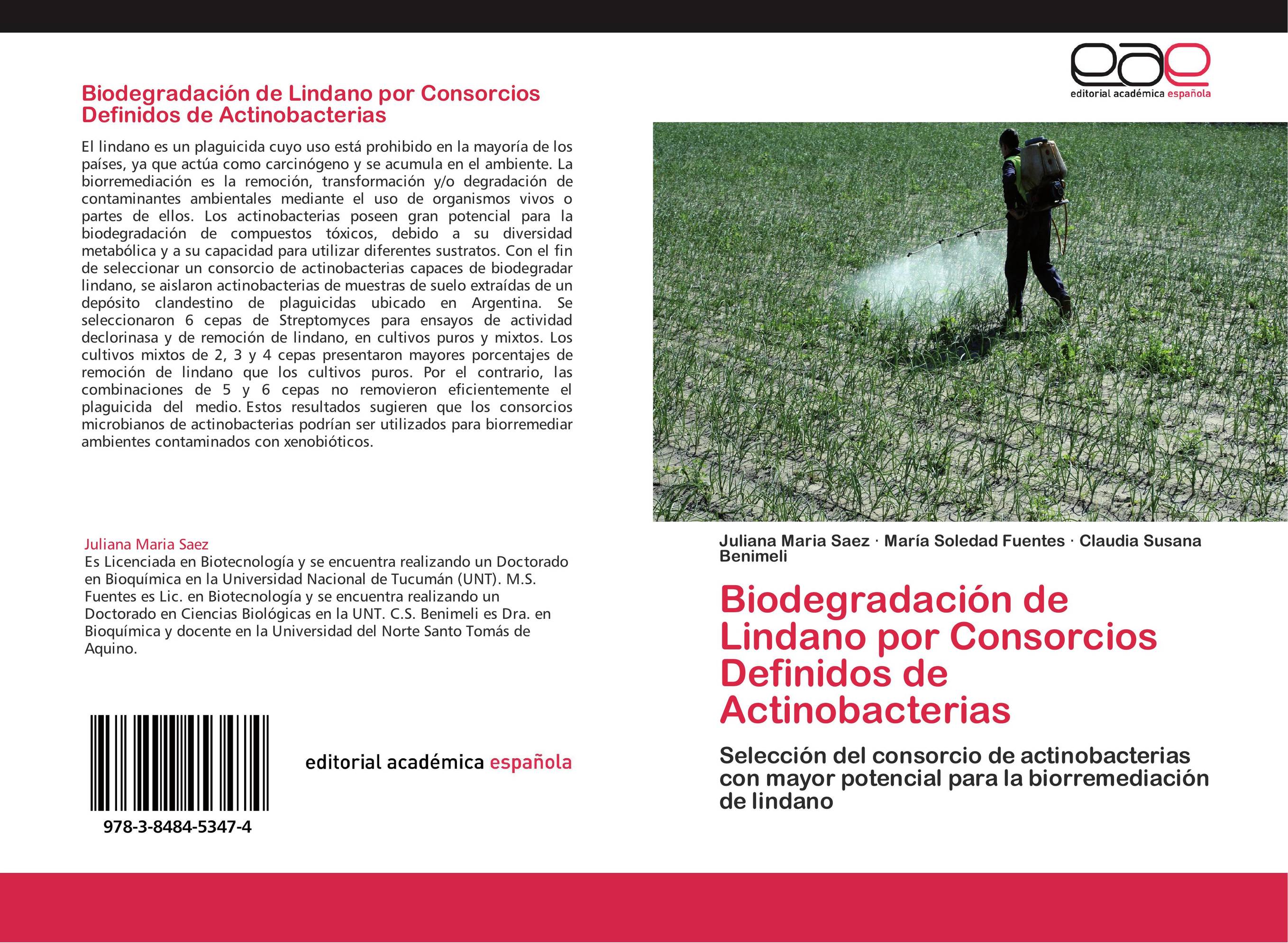Biodegradación de Lindano por Consorcios Definidos de Actinobacterias