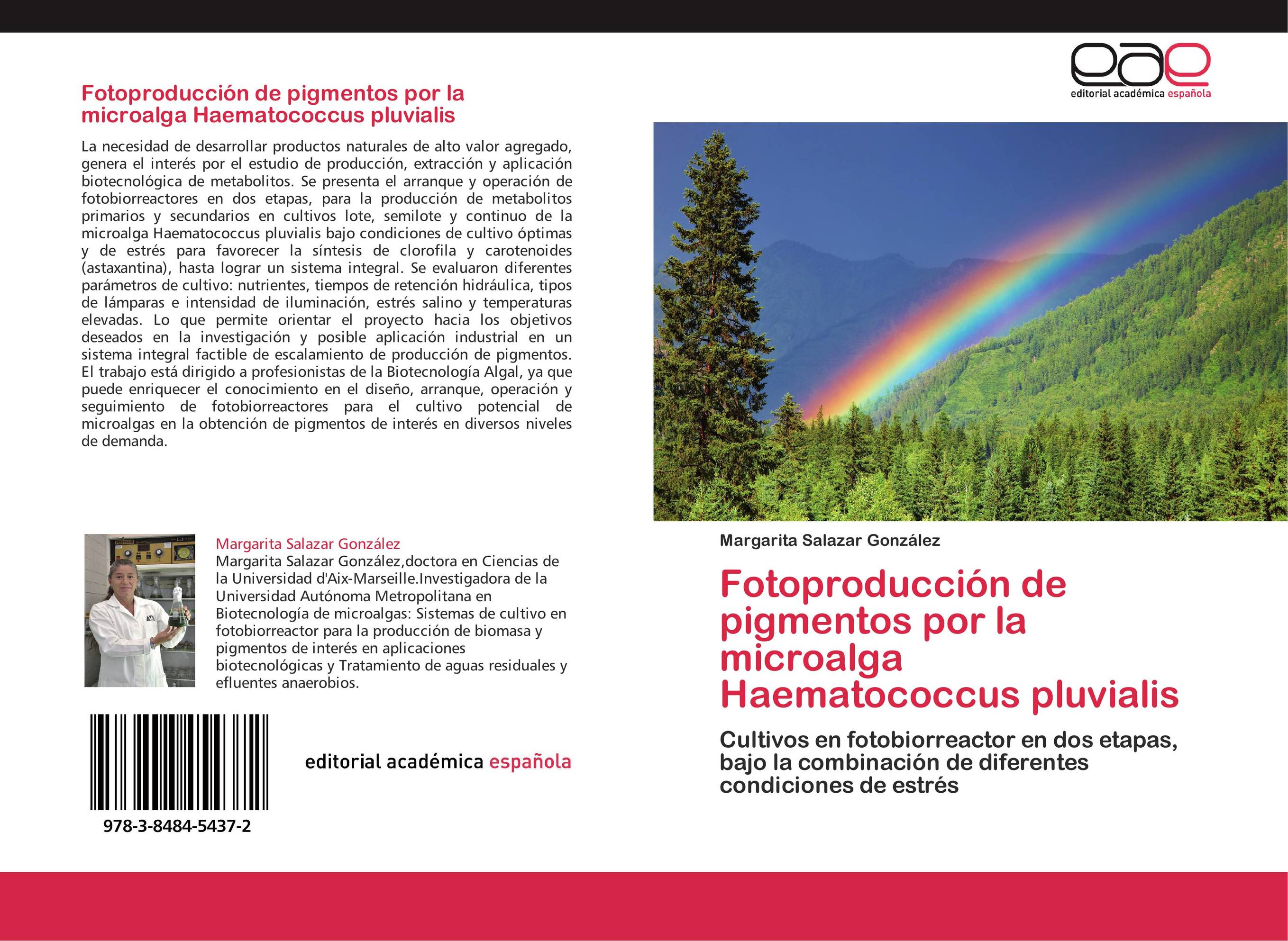 Fotoproducción de pigmentos por la microalga Haematococcus pluvialis