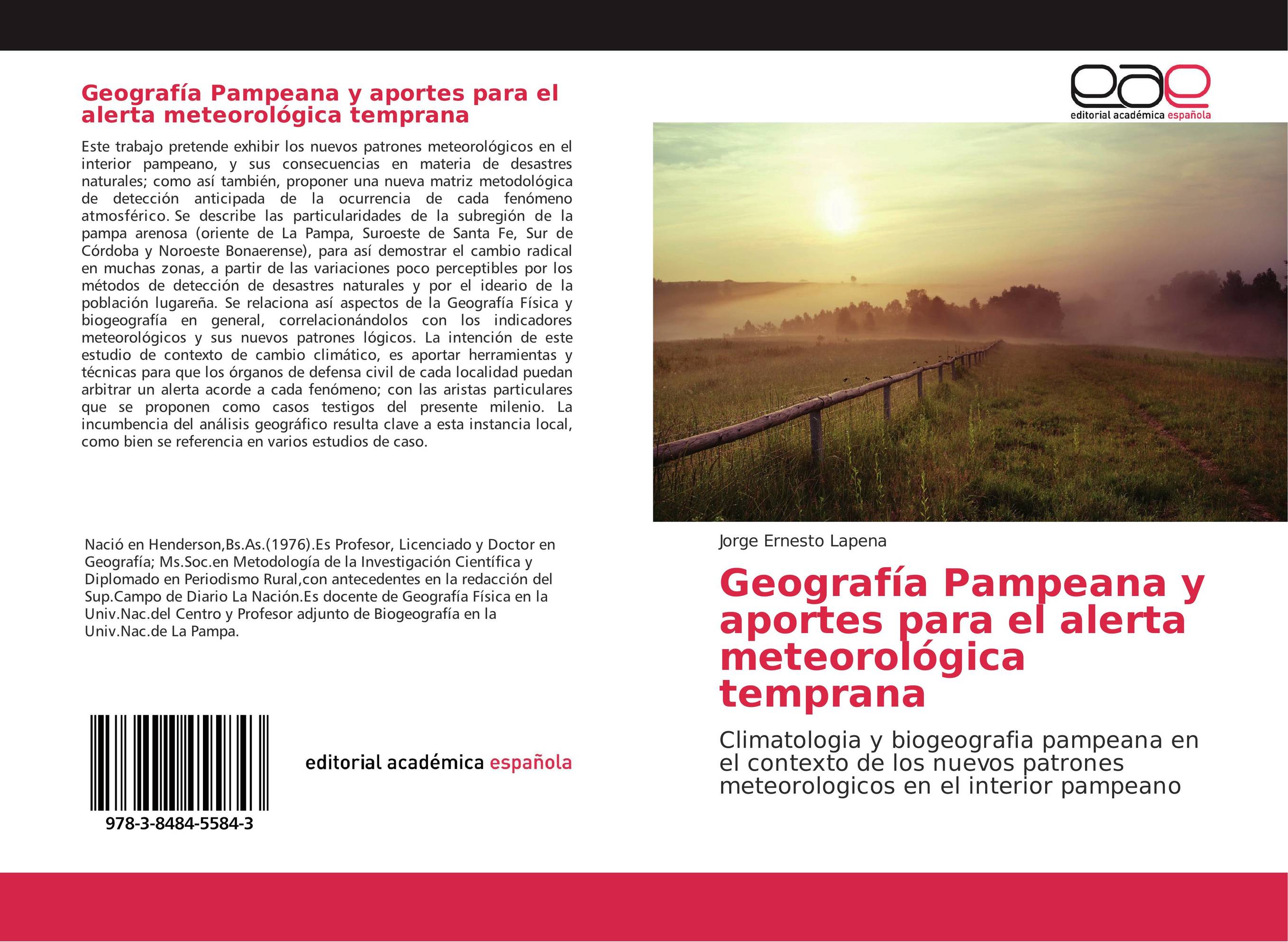 Geografía Pampeana y aportes para el alerta meteorológica temprana